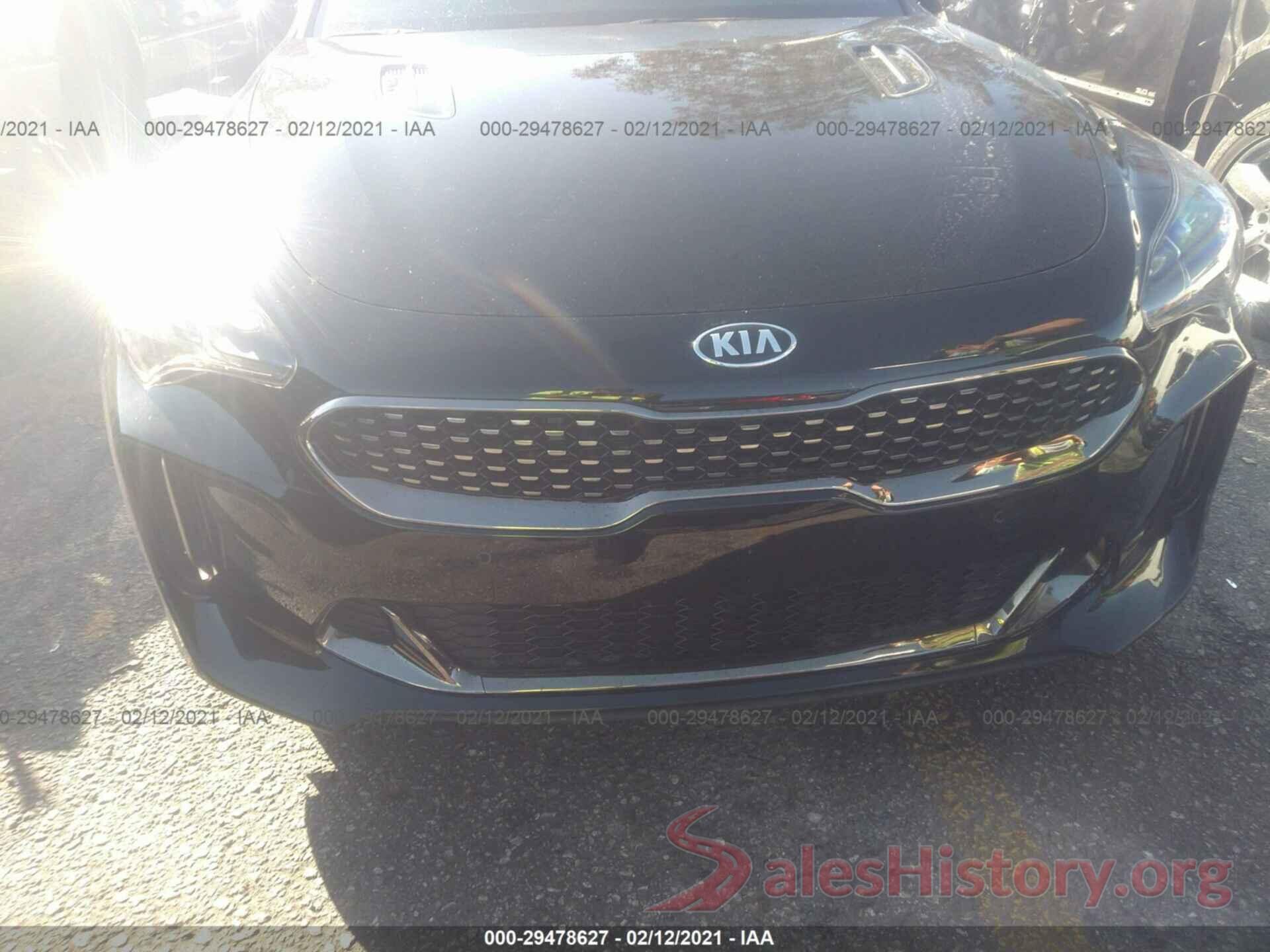 KNAE35LC9K6050537 2019 KIA STINGER