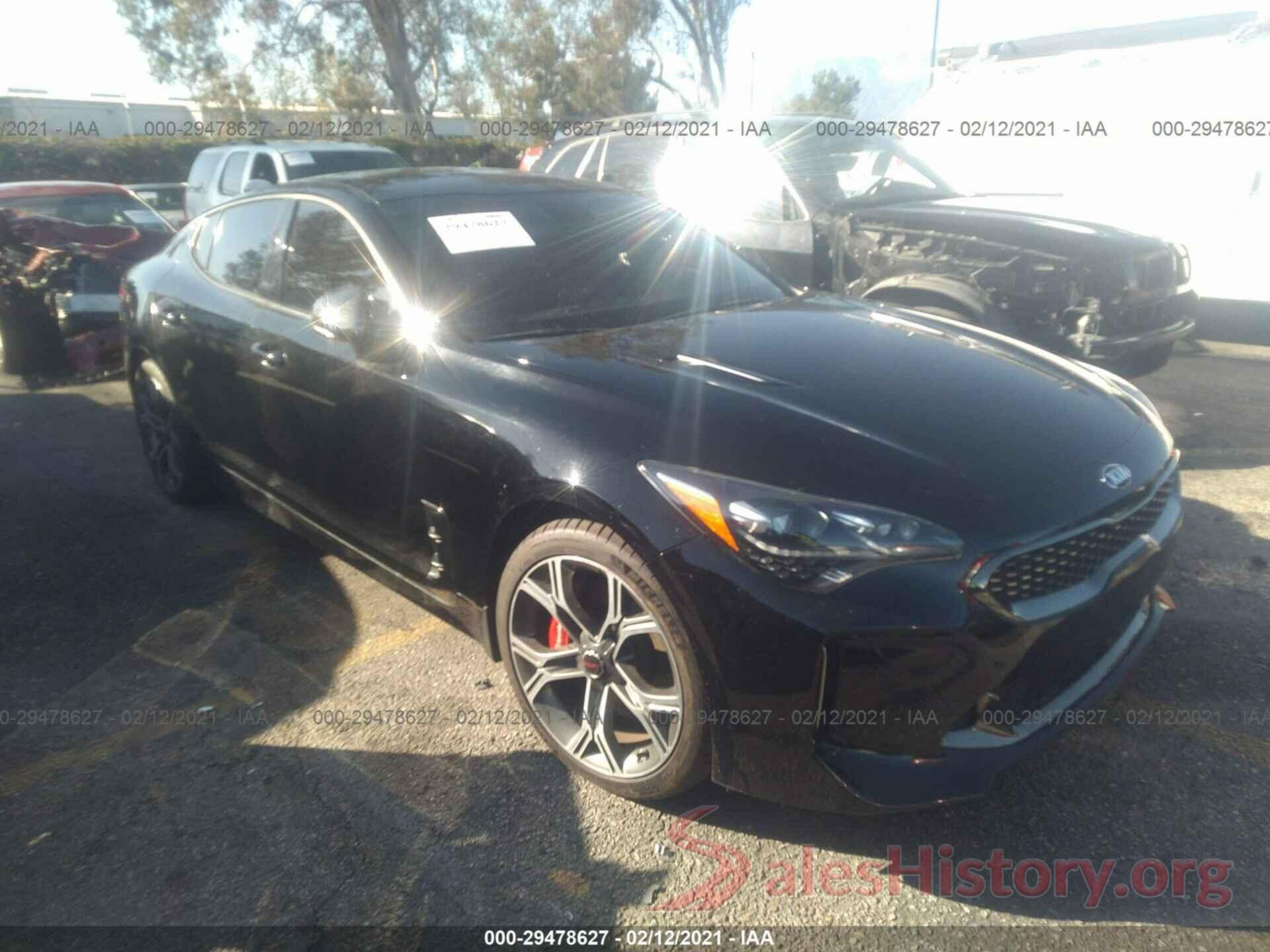 KNAE35LC9K6050537 2019 KIA STINGER