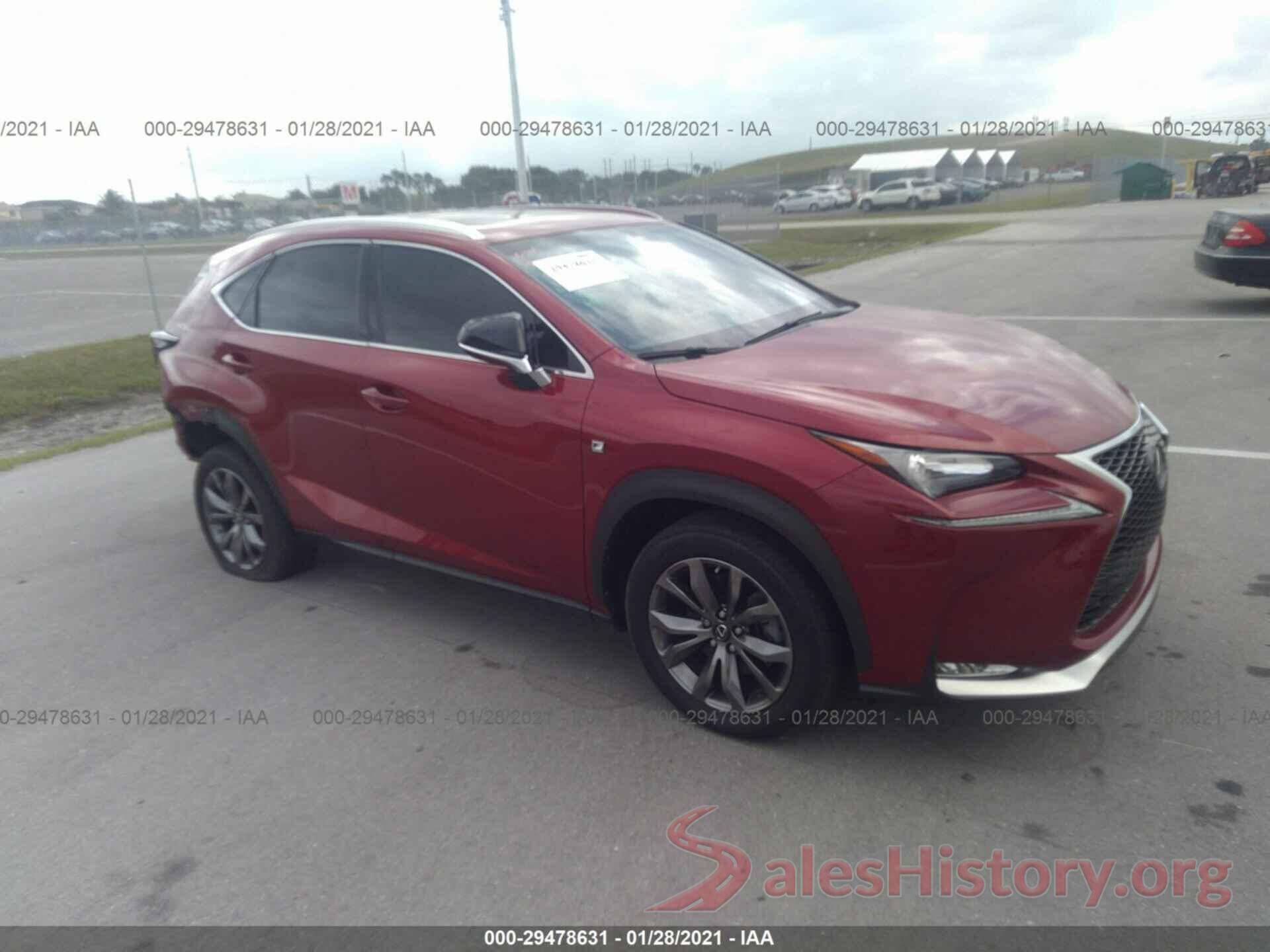 JTJYARBZ7H2083875 2017 LEXUS NX