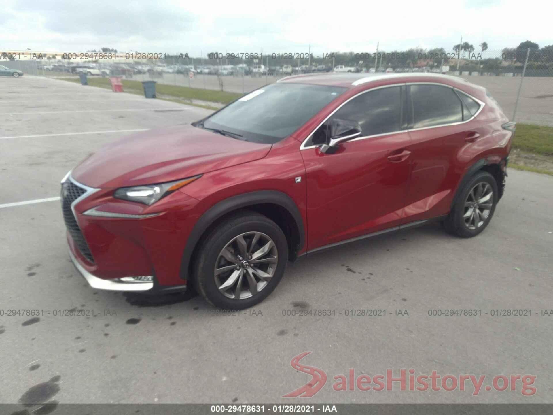 JTJYARBZ7H2083875 2017 LEXUS NX