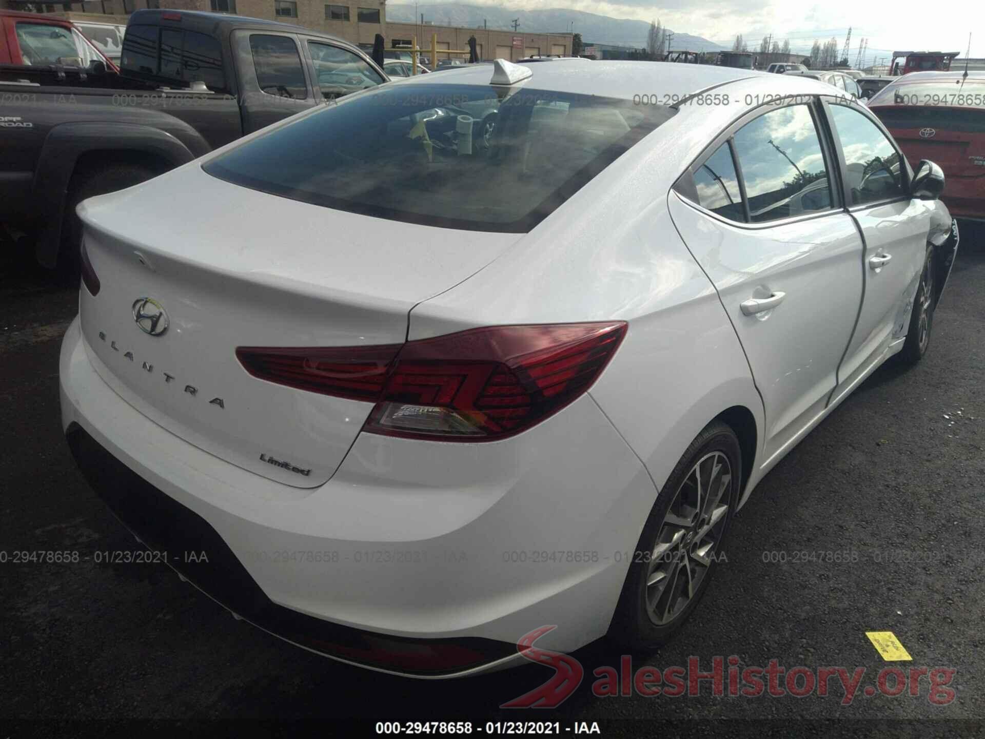 5NPD84LF5LH625387 2020 HYUNDAI ELANTRA