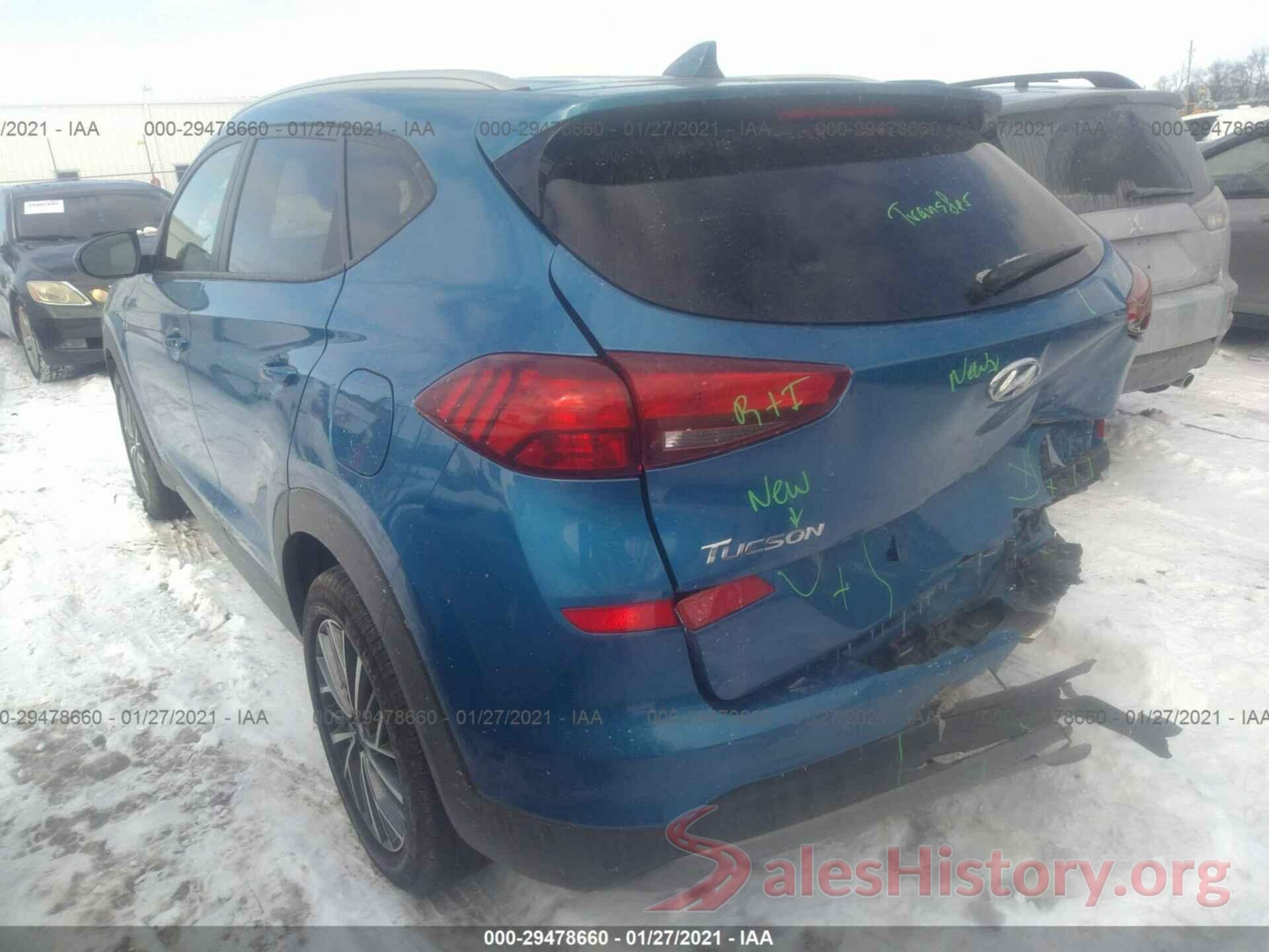 KM8J33AL2KU023437 2019 HYUNDAI TUCSON