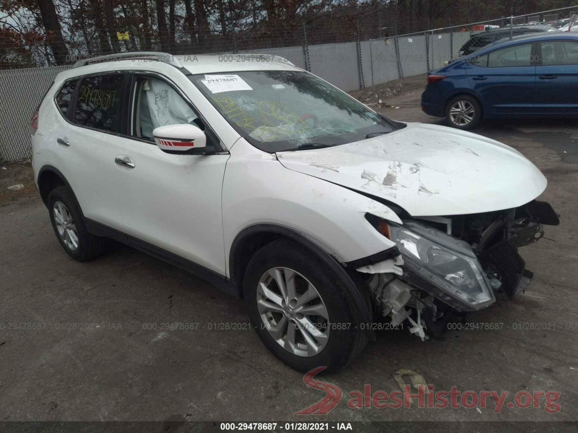 KNMAT2MV0GP671828 2016 NISSAN ROGUE