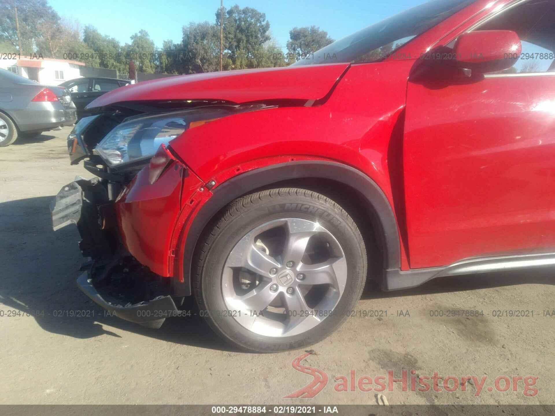 3CZRU5H33JM706458 2018 HONDA HR-V