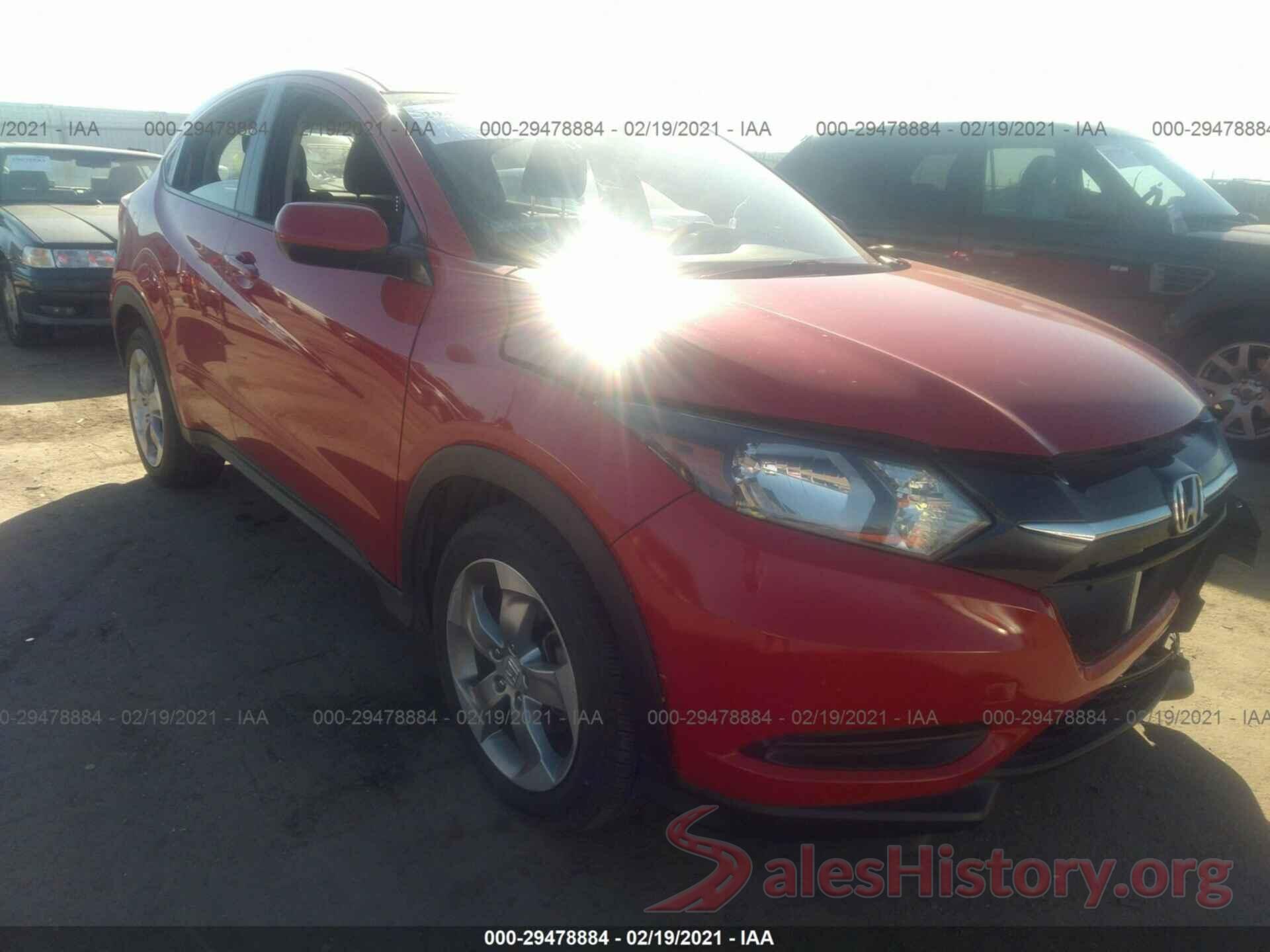 3CZRU5H33JM706458 2018 HONDA HR-V