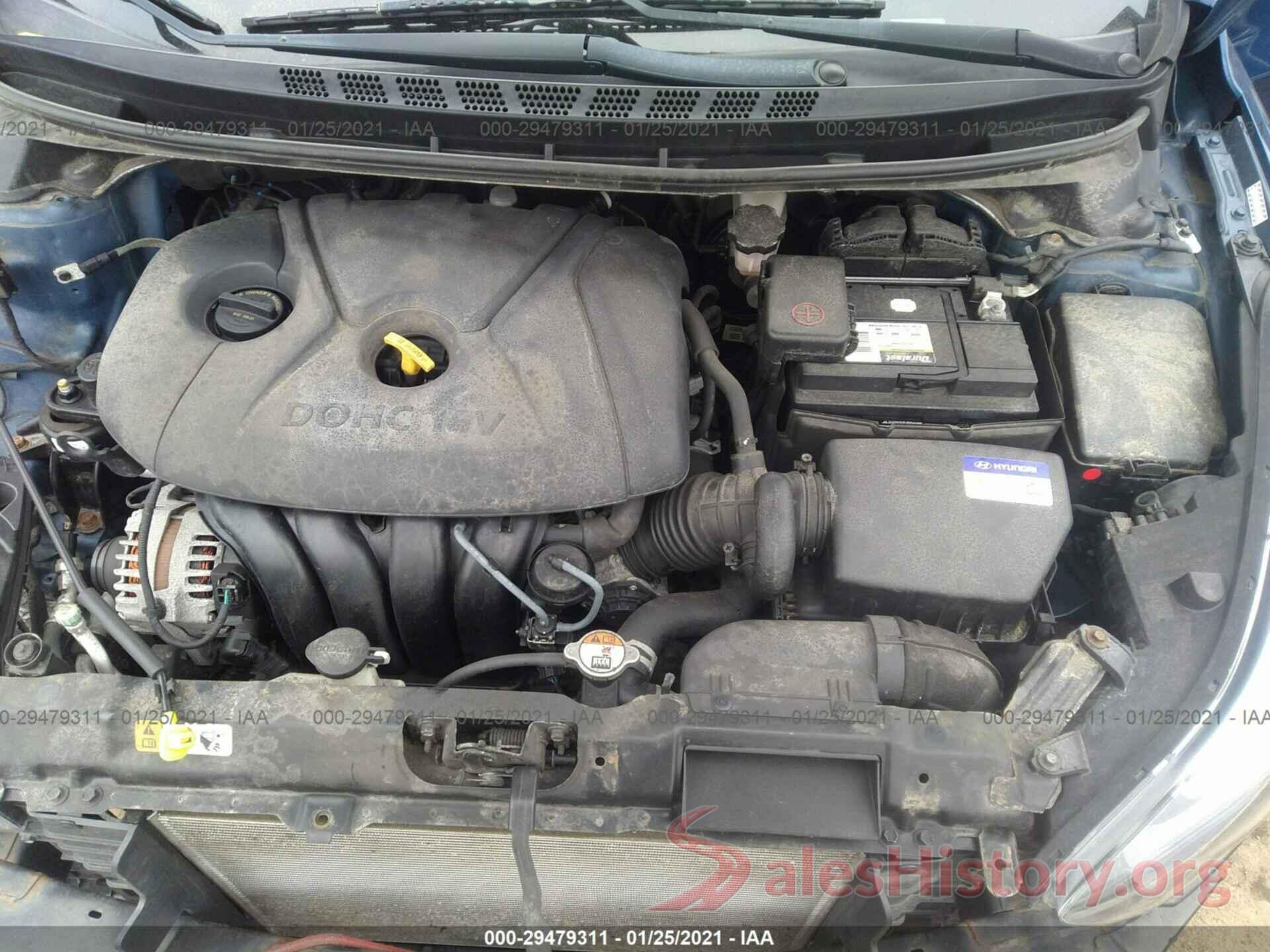 KMHDH4AE1GU501957 2016 HYUNDAI ELANTRA