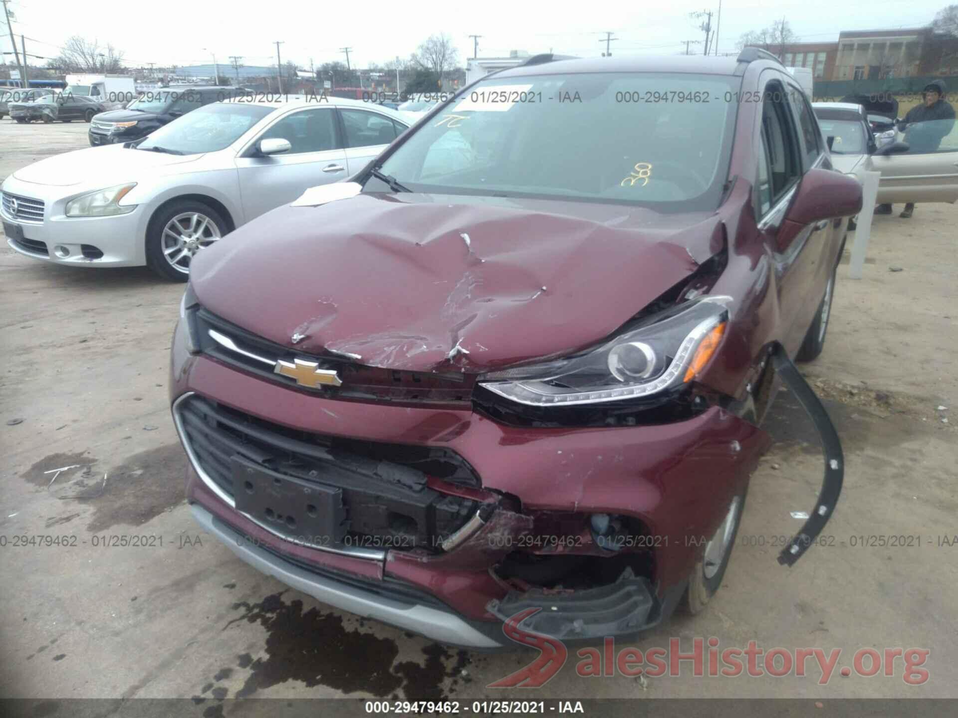 3GNCJLSBXHL185741 2017 CHEVROLET TRAX