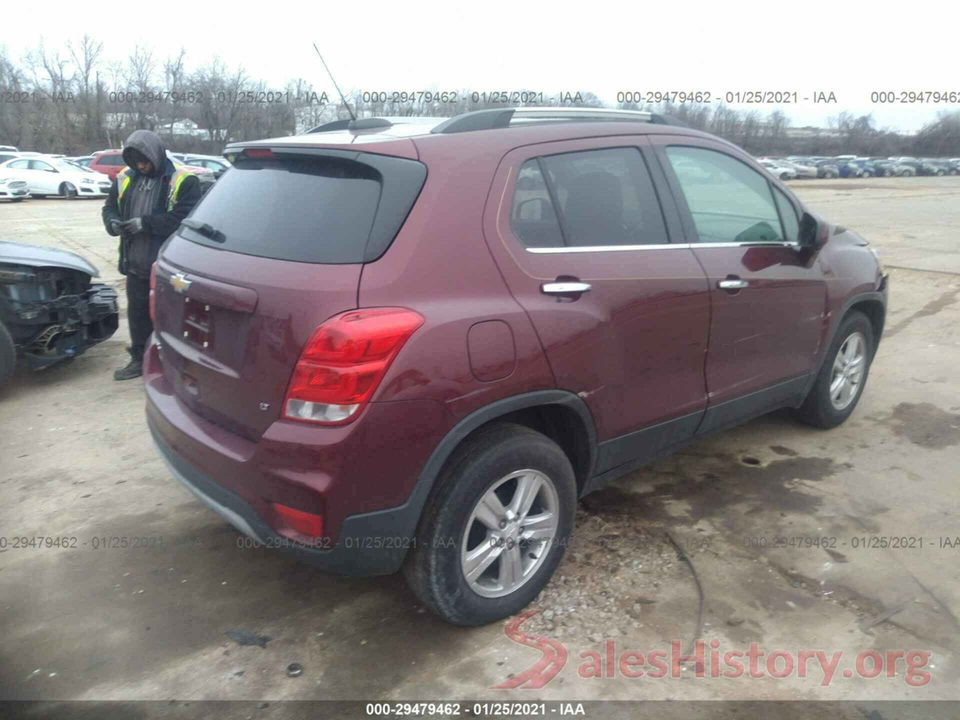 3GNCJLSBXHL185741 2017 CHEVROLET TRAX