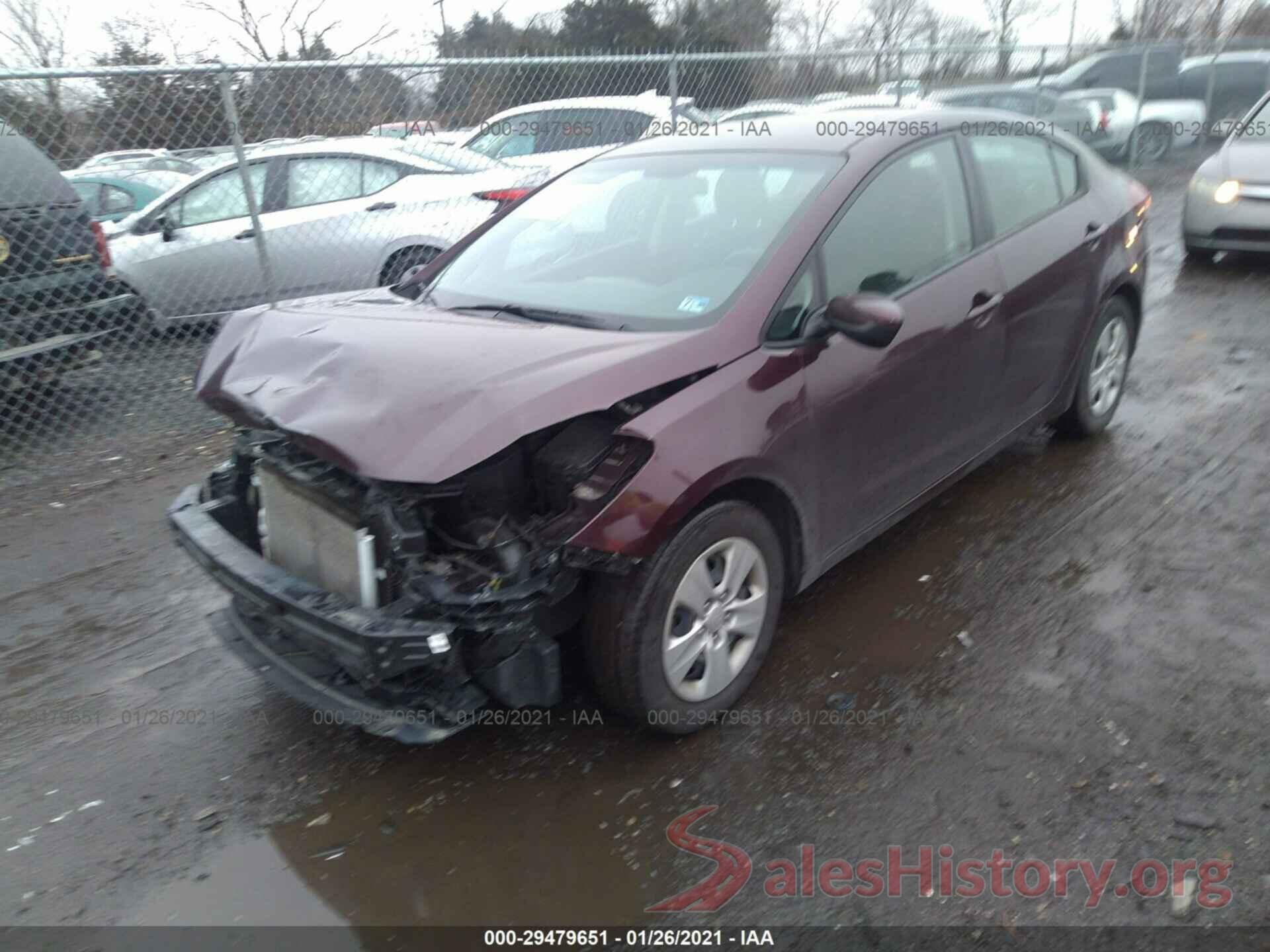 3KPFK4A71JE276610 2018 KIA FORTE