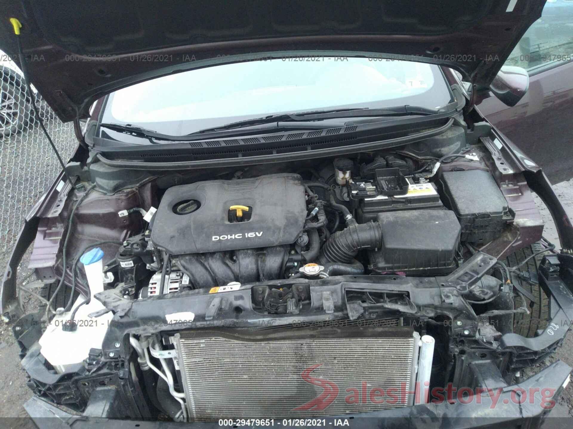 3KPFK4A71JE276610 2018 KIA FORTE