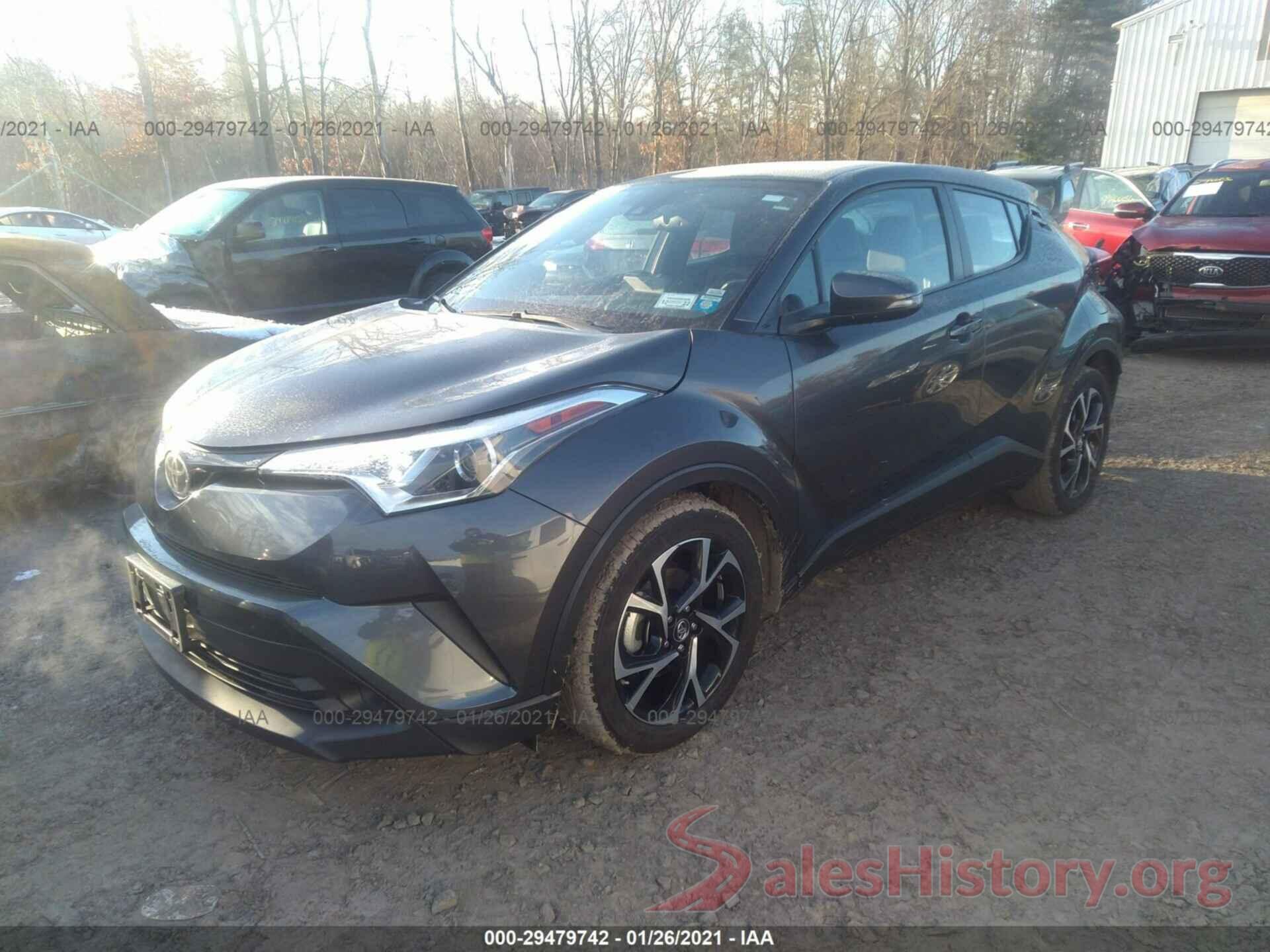 NMTKHMBX1KR080250 2019 TOYOTA C-HR