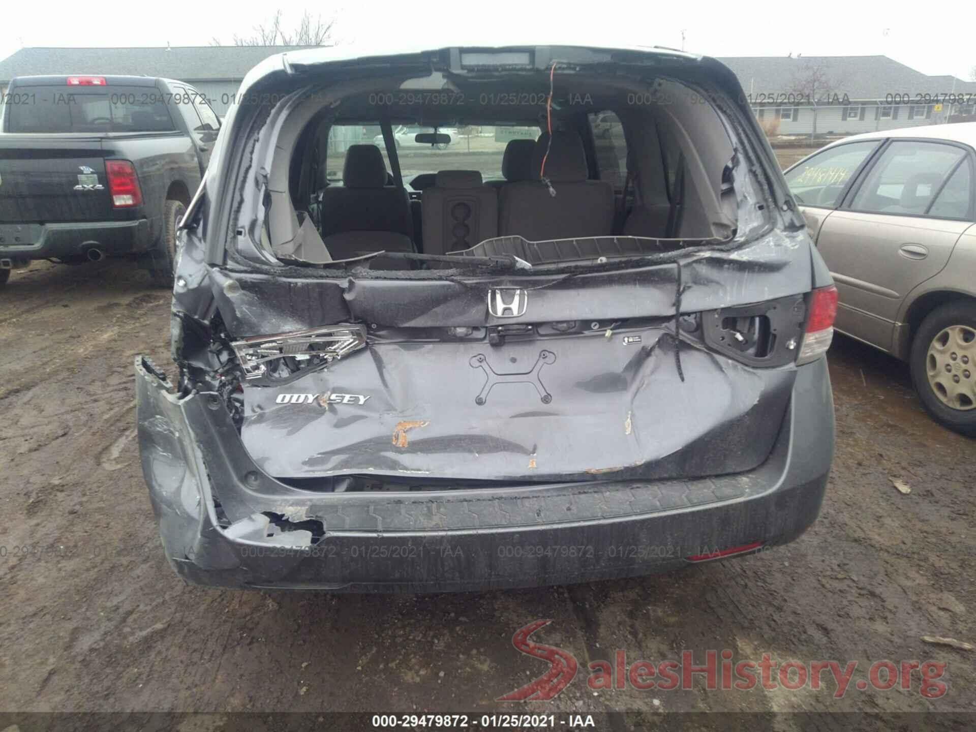 5FNRL5H4XGB072998 2016 HONDA ODYSSEY