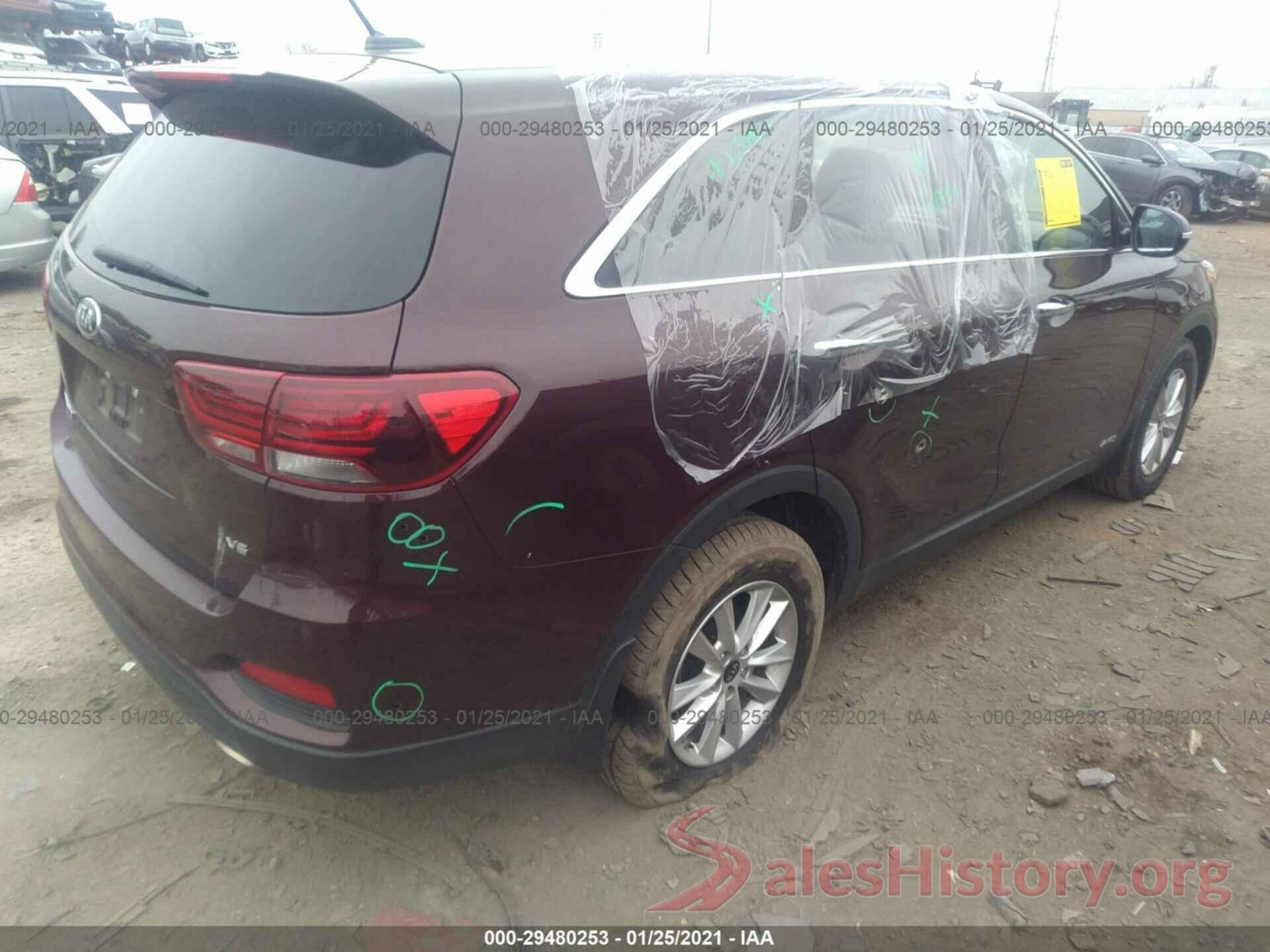 5XYPGDA58KG497680 2019 KIA SORENTO