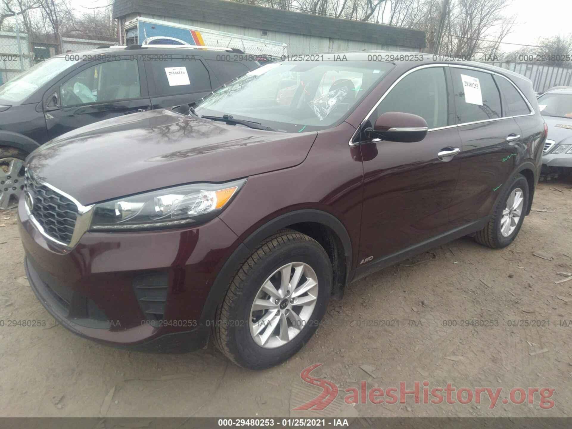 5XYPGDA58KG497680 2019 KIA SORENTO