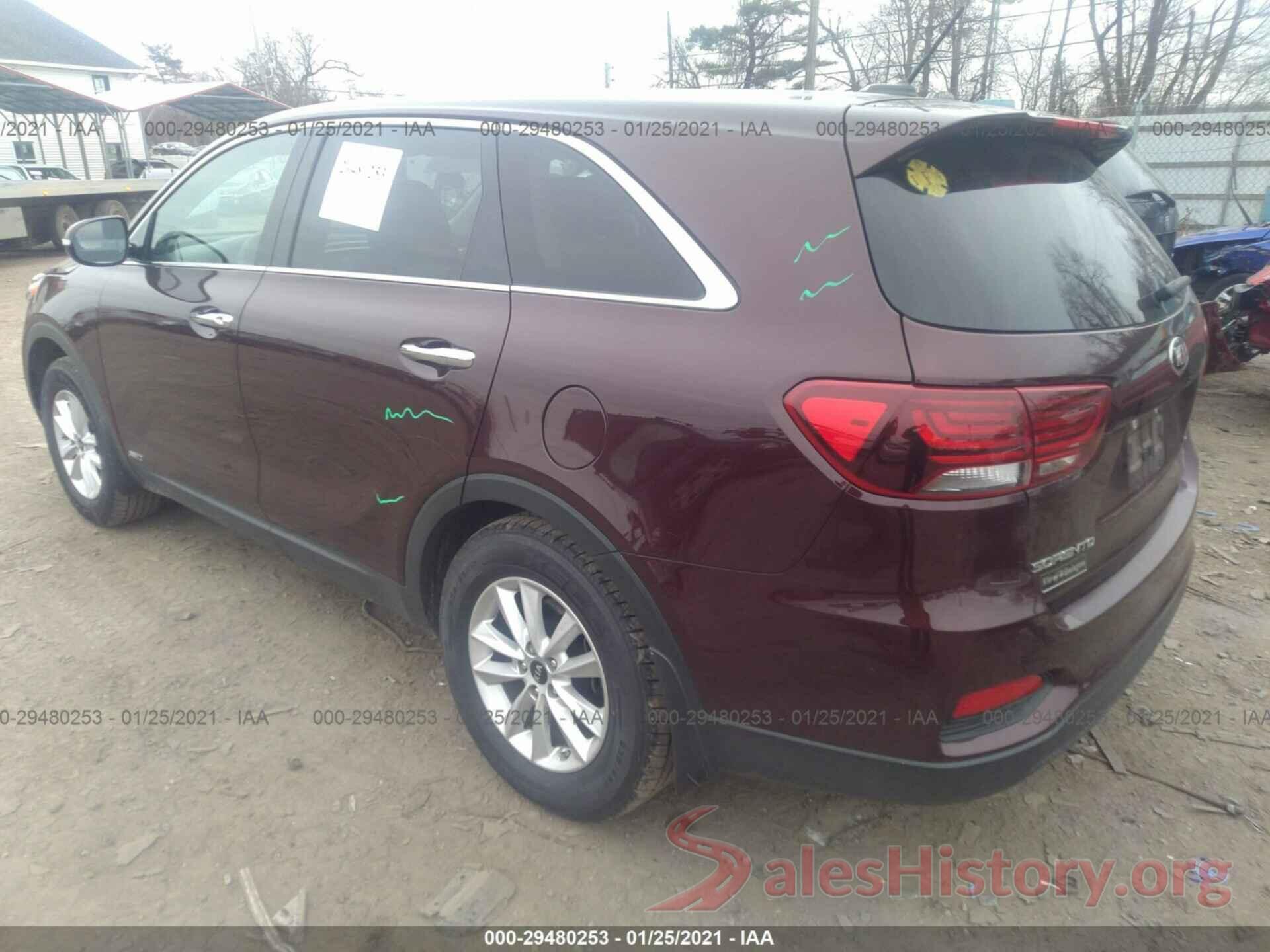 5XYPGDA58KG497680 2019 KIA SORENTO