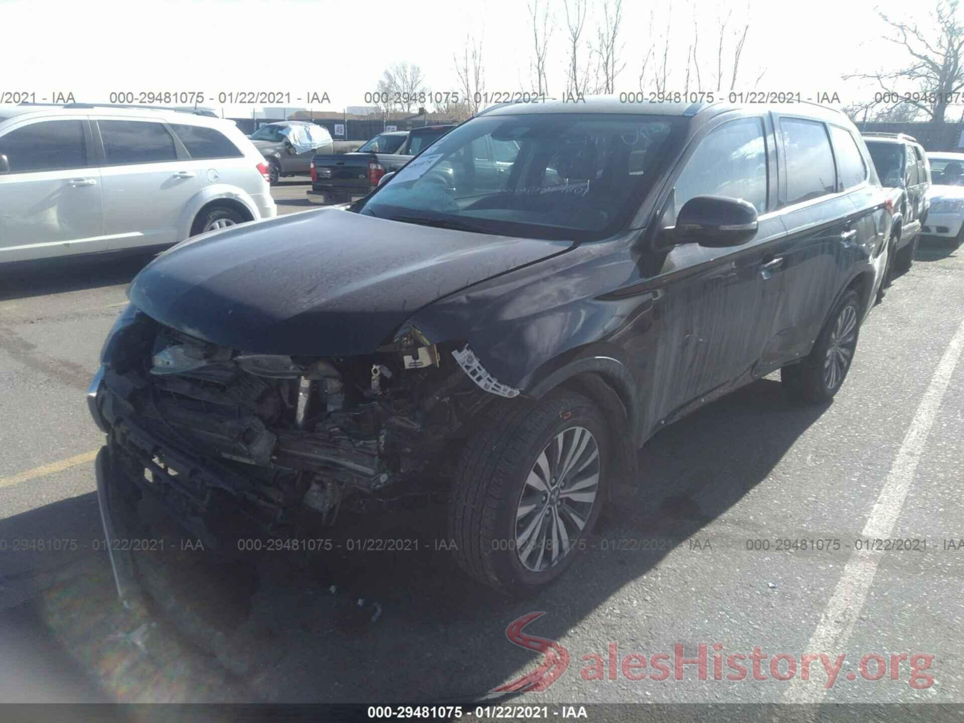 JA4AZ3A31LZ018876 2020 MITSUBISHI OUTLANDER