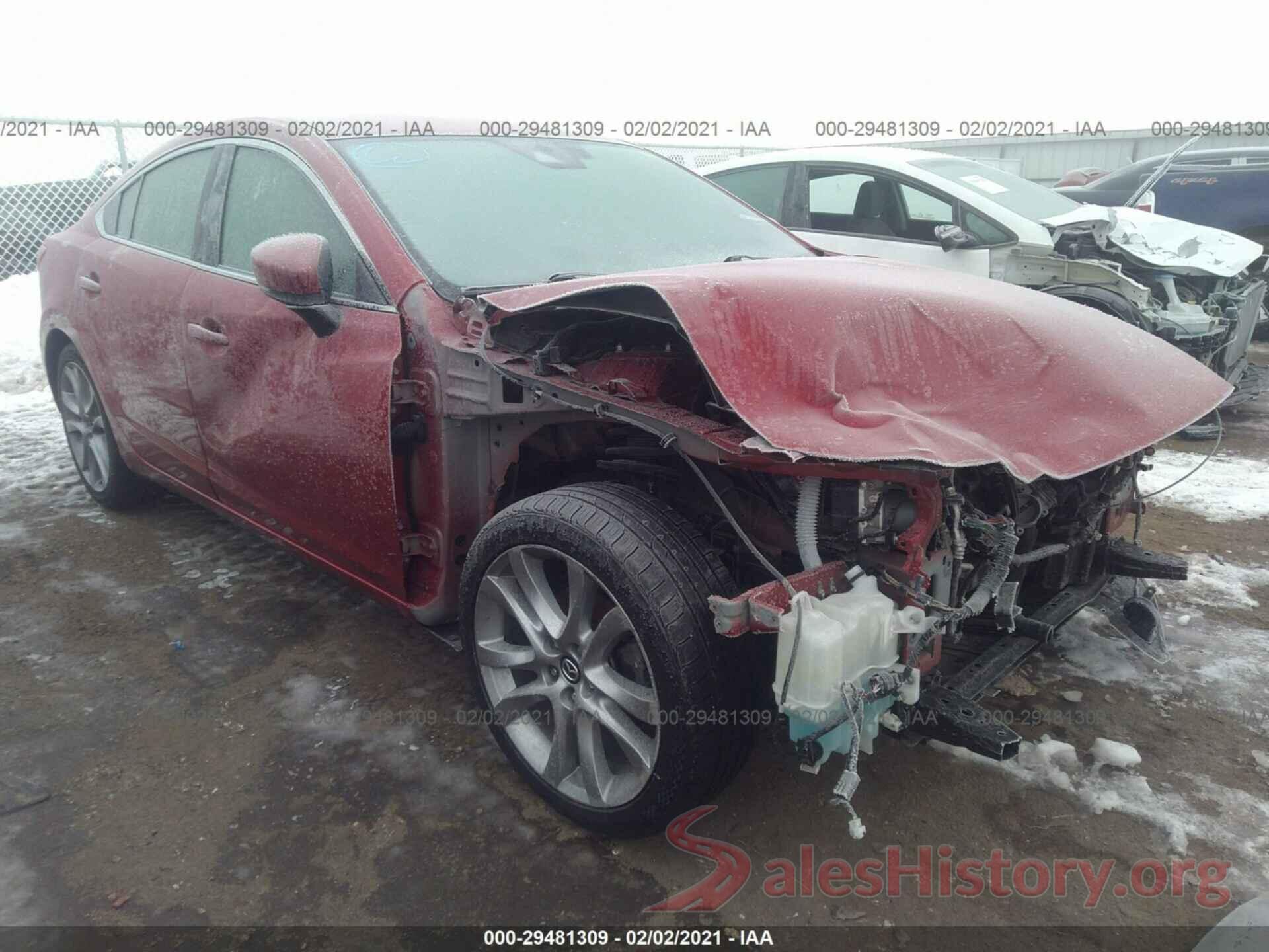 JM1GL1V52H1109596 2017 MAZDA MAZDA6