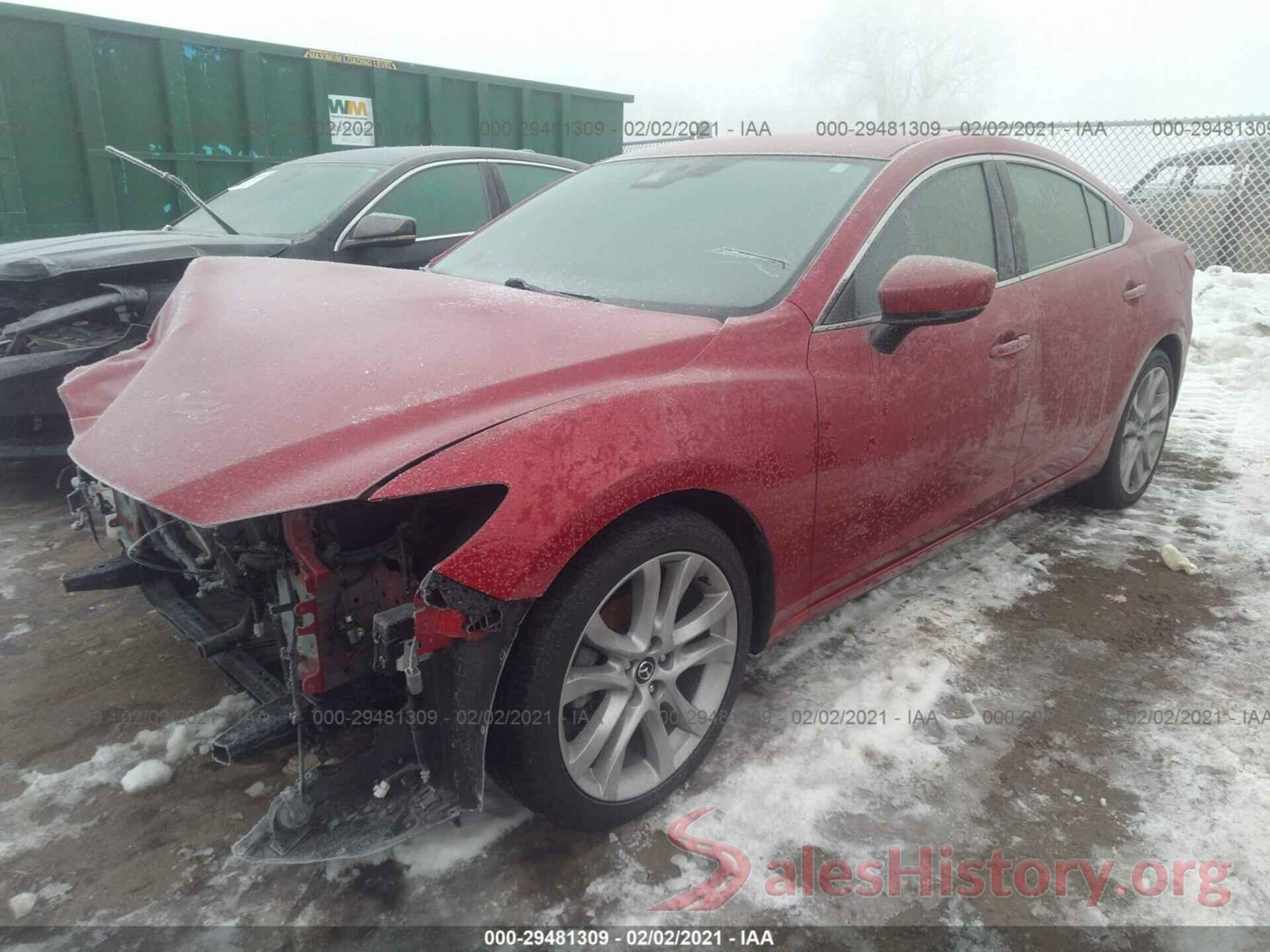 JM1GL1V52H1109596 2017 MAZDA MAZDA6