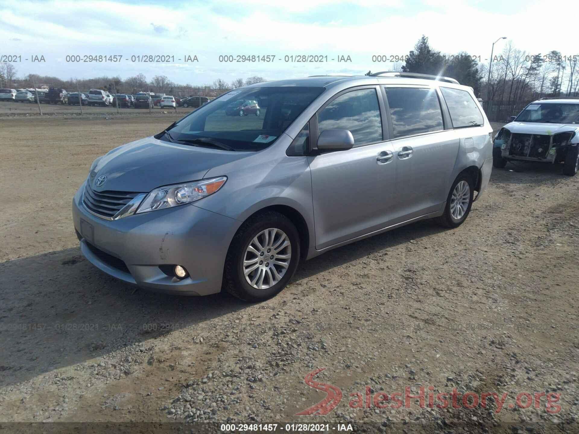 5TDYK3DC2GS750624 2016 TOYOTA SIENNA