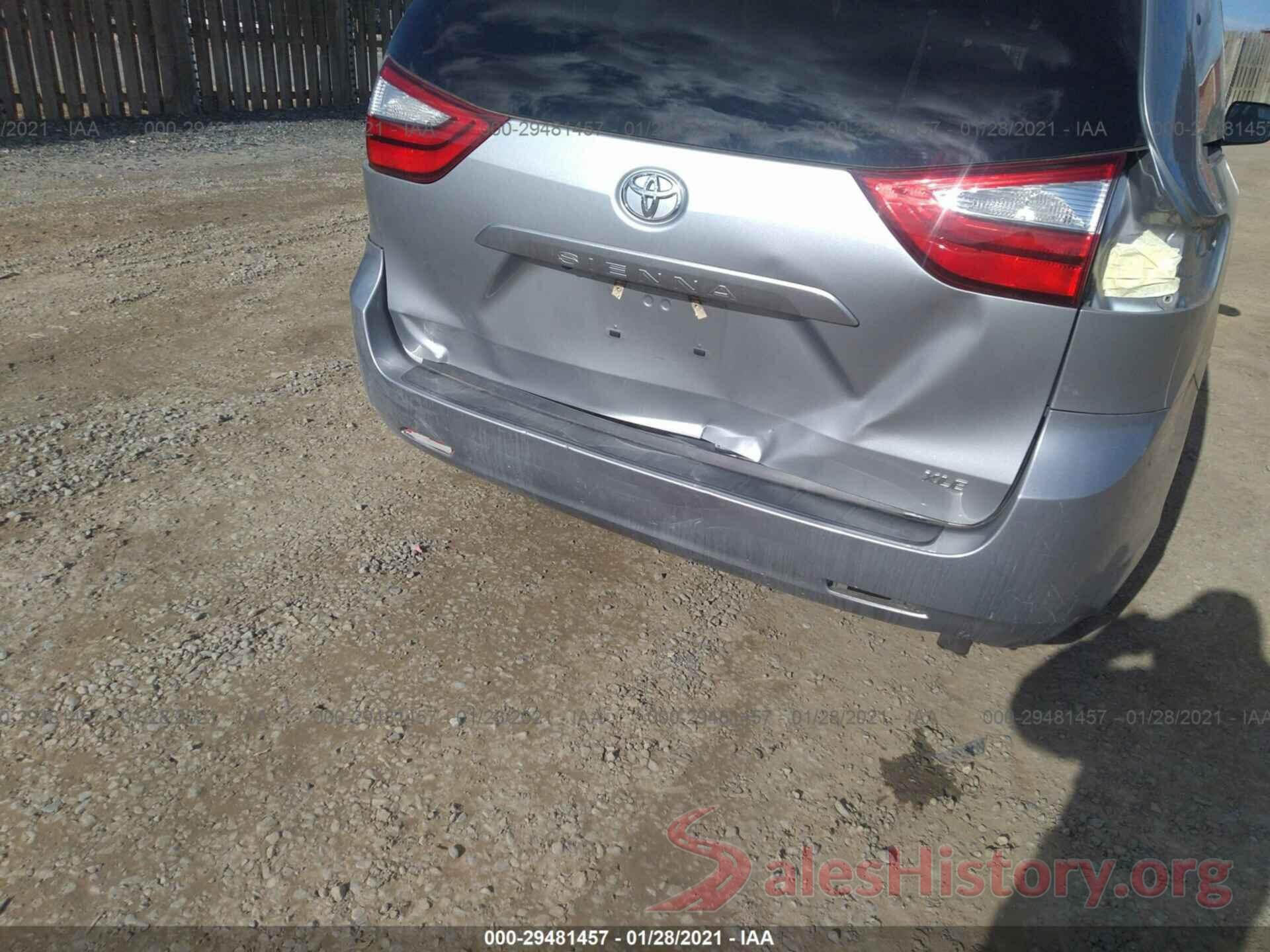 5TDYK3DC2GS750624 2016 TOYOTA SIENNA