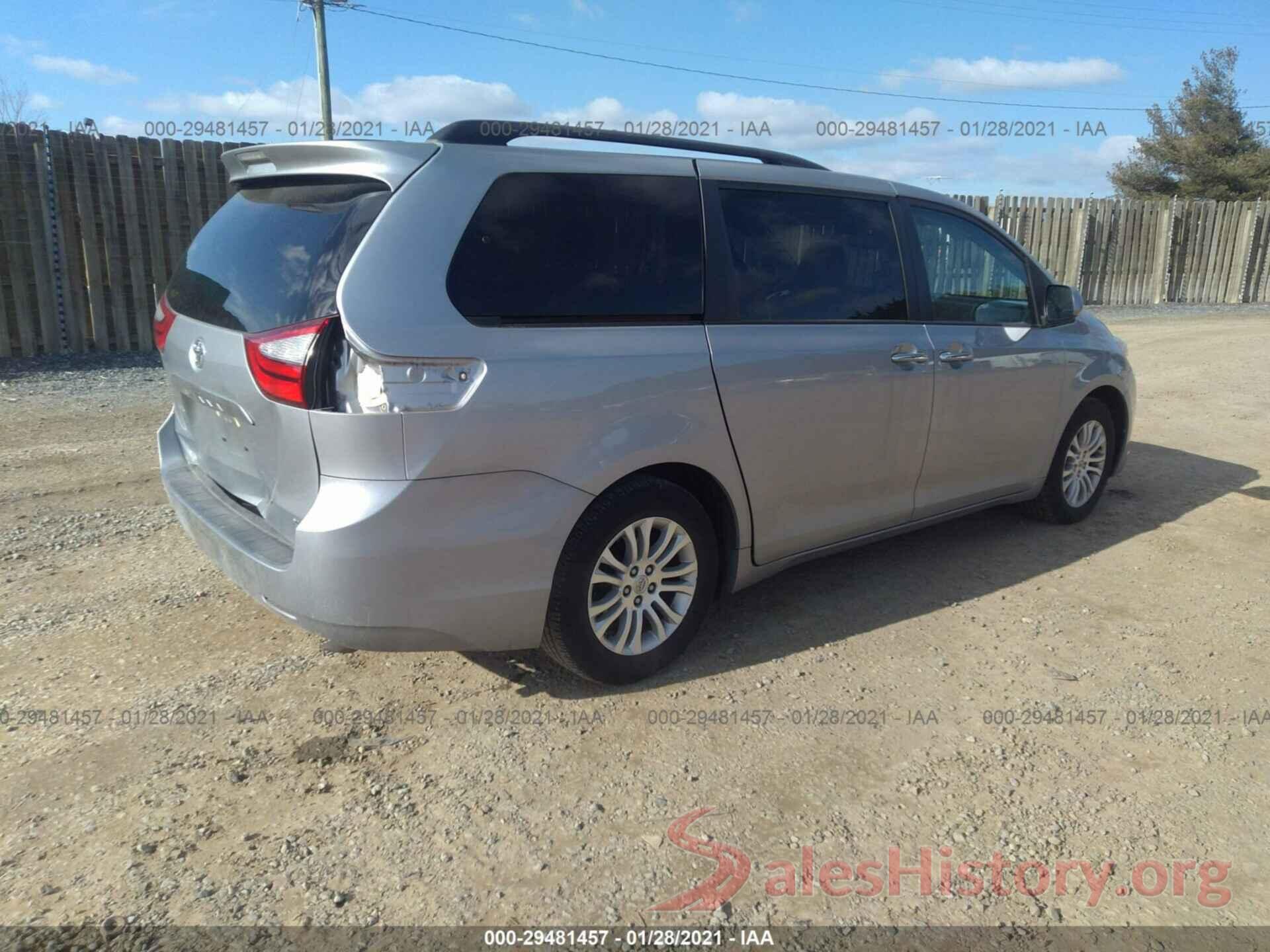 5TDYK3DC2GS750624 2016 TOYOTA SIENNA