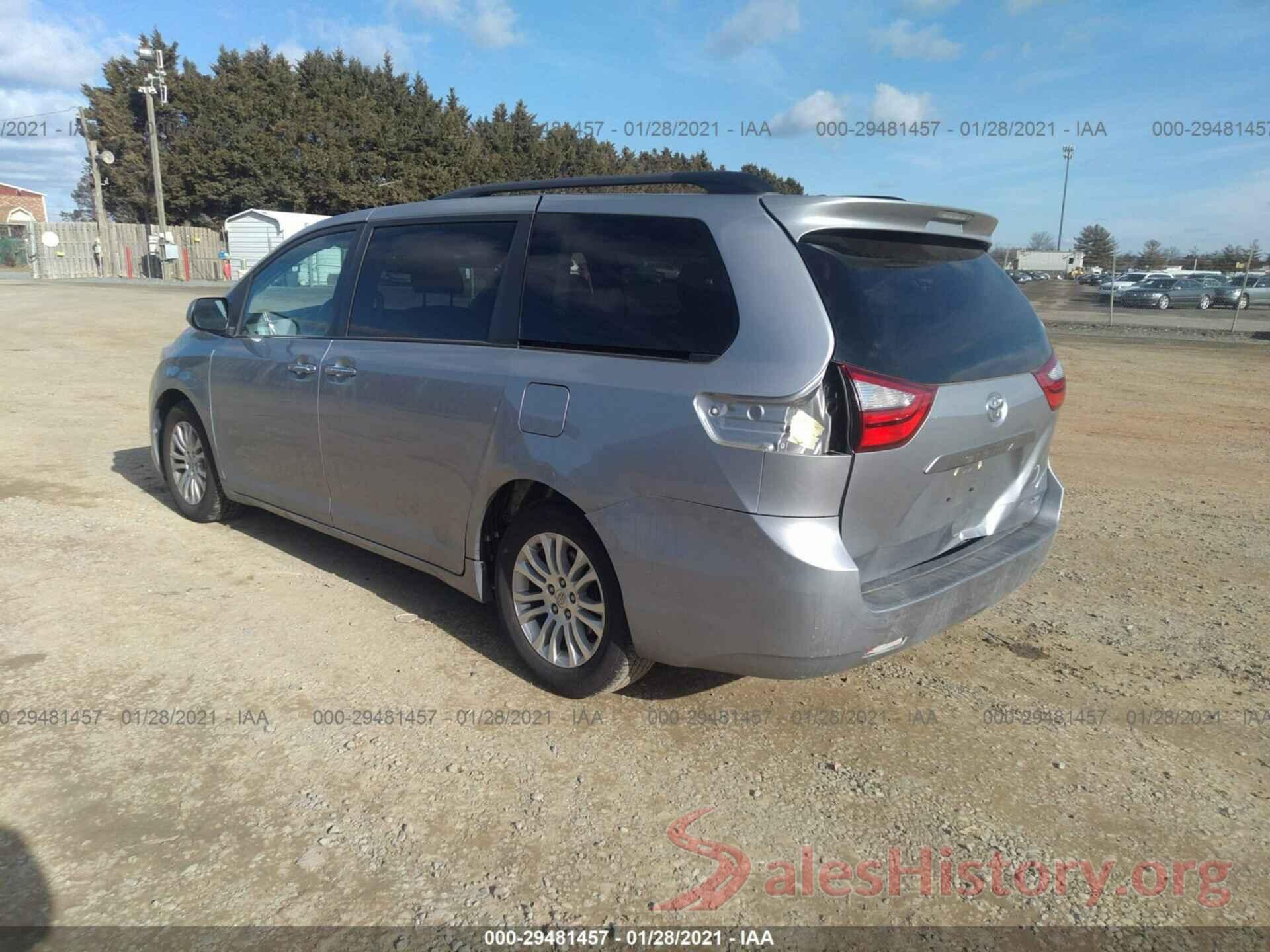 5TDYK3DC2GS750624 2016 TOYOTA SIENNA