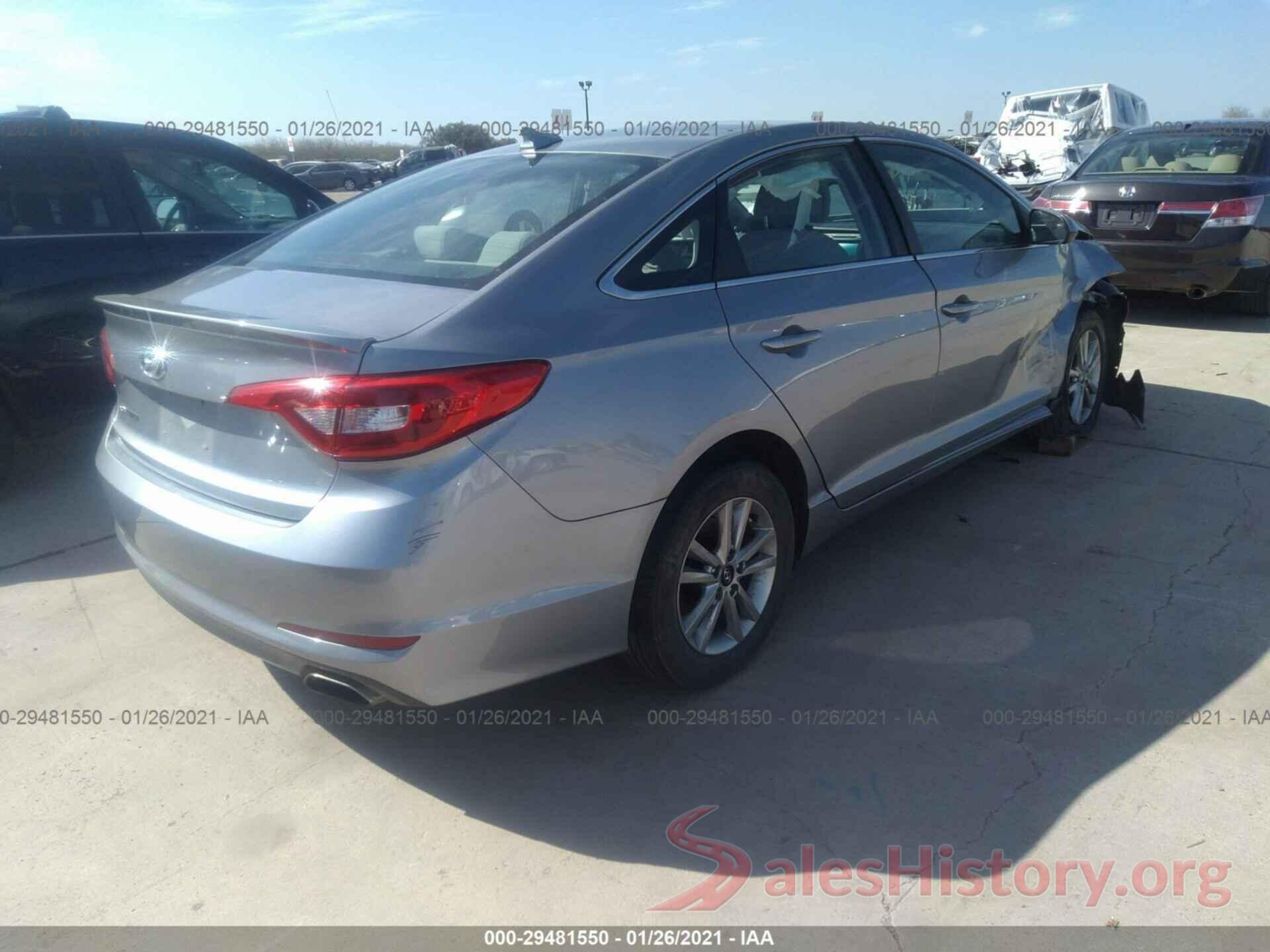 5NPE24AF6HH461776 2017 HYUNDAI SONATA