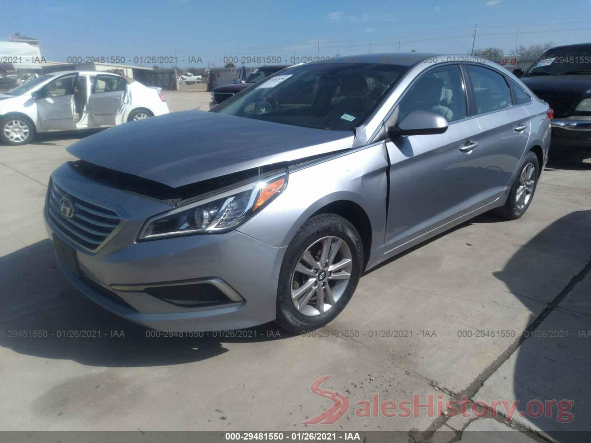 5NPE24AF6HH461776 2017 HYUNDAI SONATA