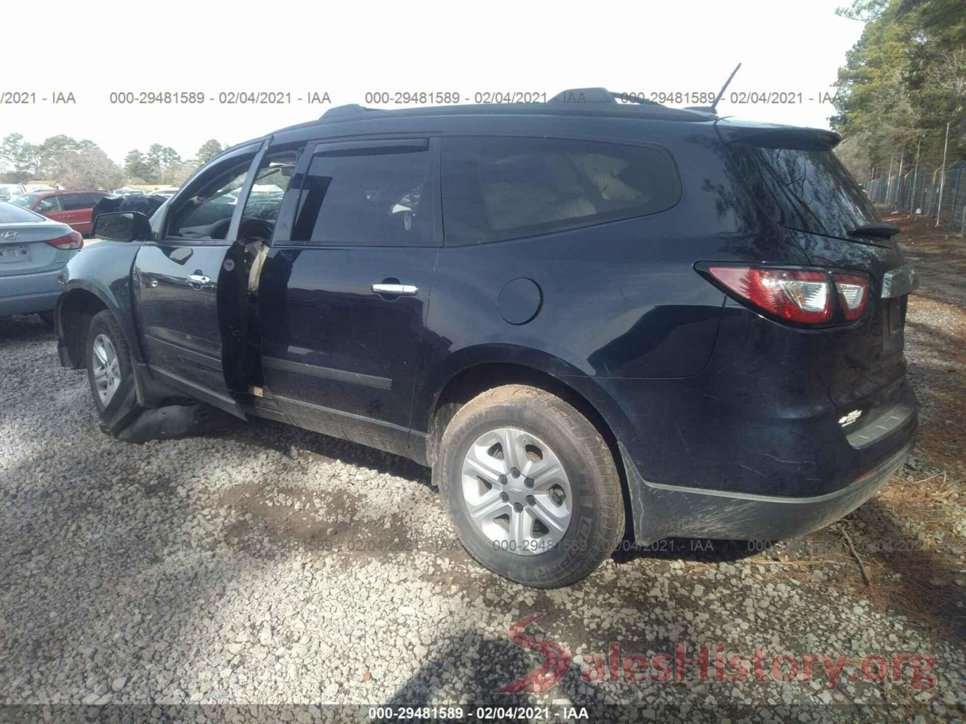 1GNKRFED7GJ243605 2016 CHEVROLET TRAVERSE