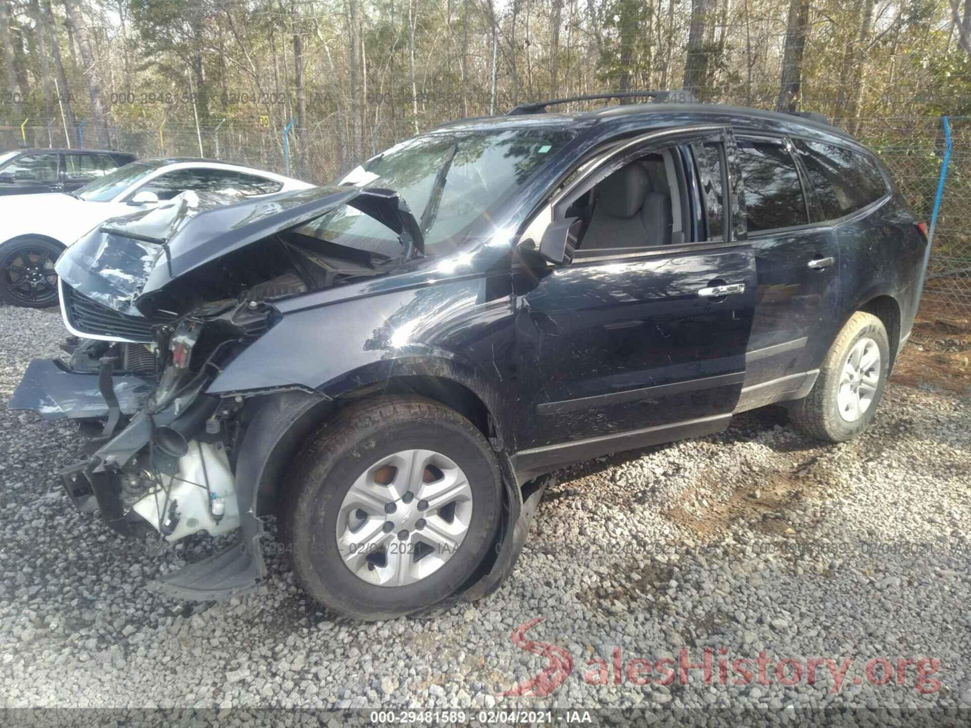 1GNKRFED7GJ243605 2016 CHEVROLET TRAVERSE