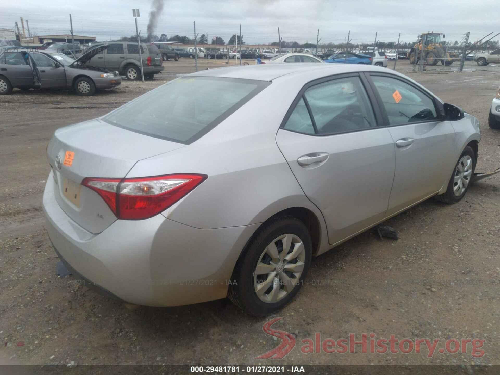 5YFBURHE8GP566828 2016 TOYOTA COROLLA