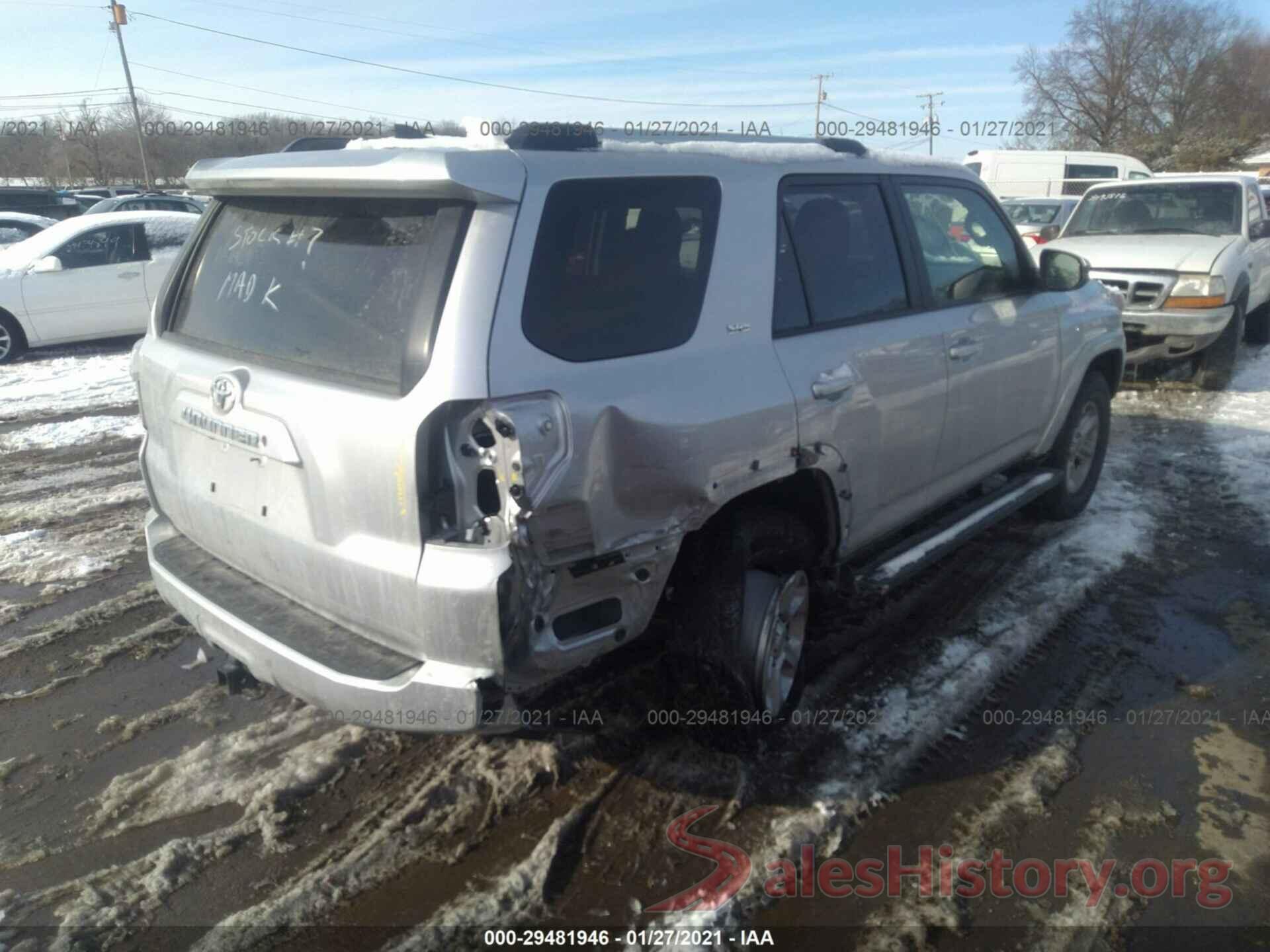 JTEBU5JR7K5614004 2019 TOYOTA 4RUNNER