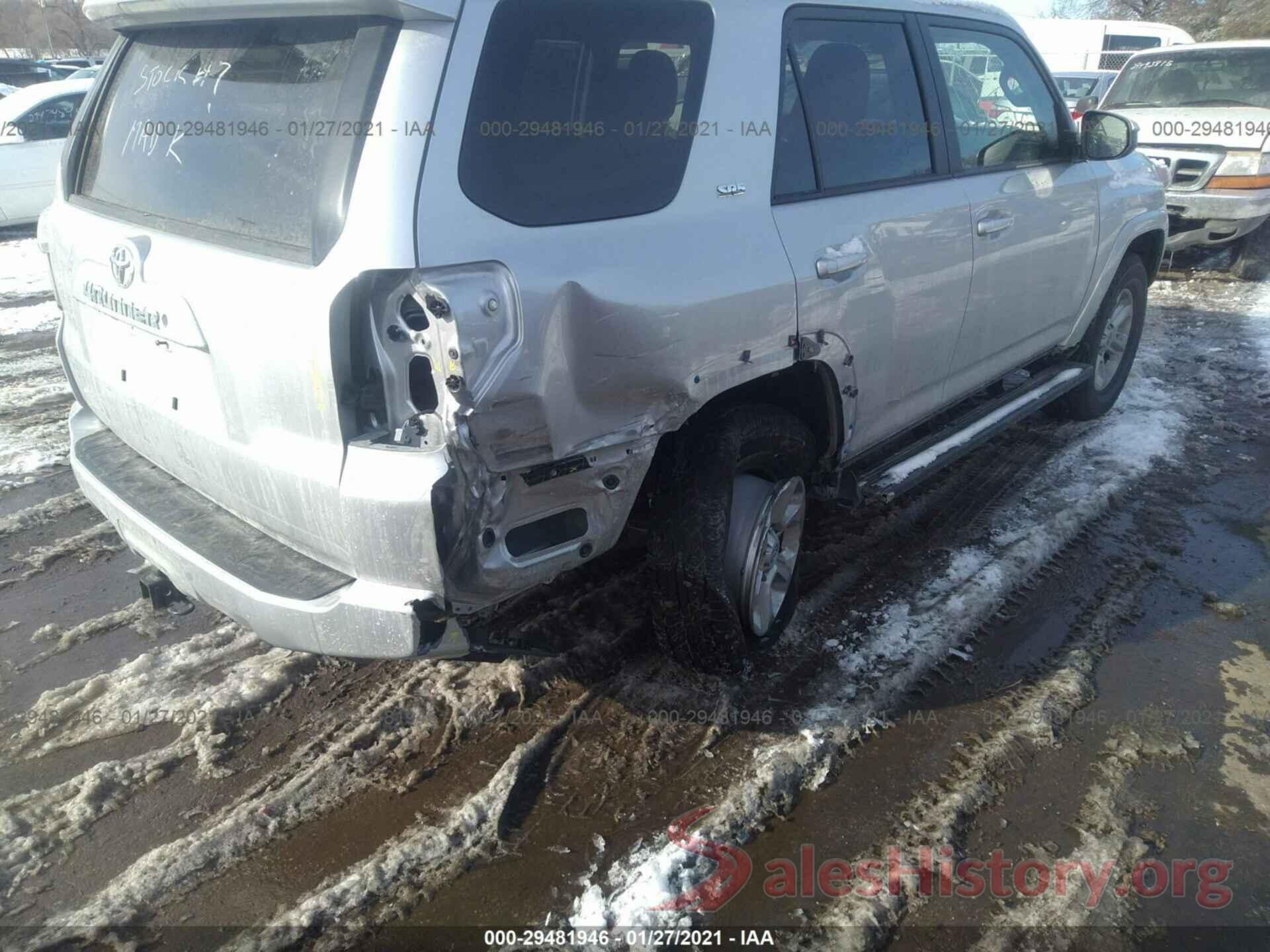 JTEBU5JR7K5614004 2019 TOYOTA 4RUNNER