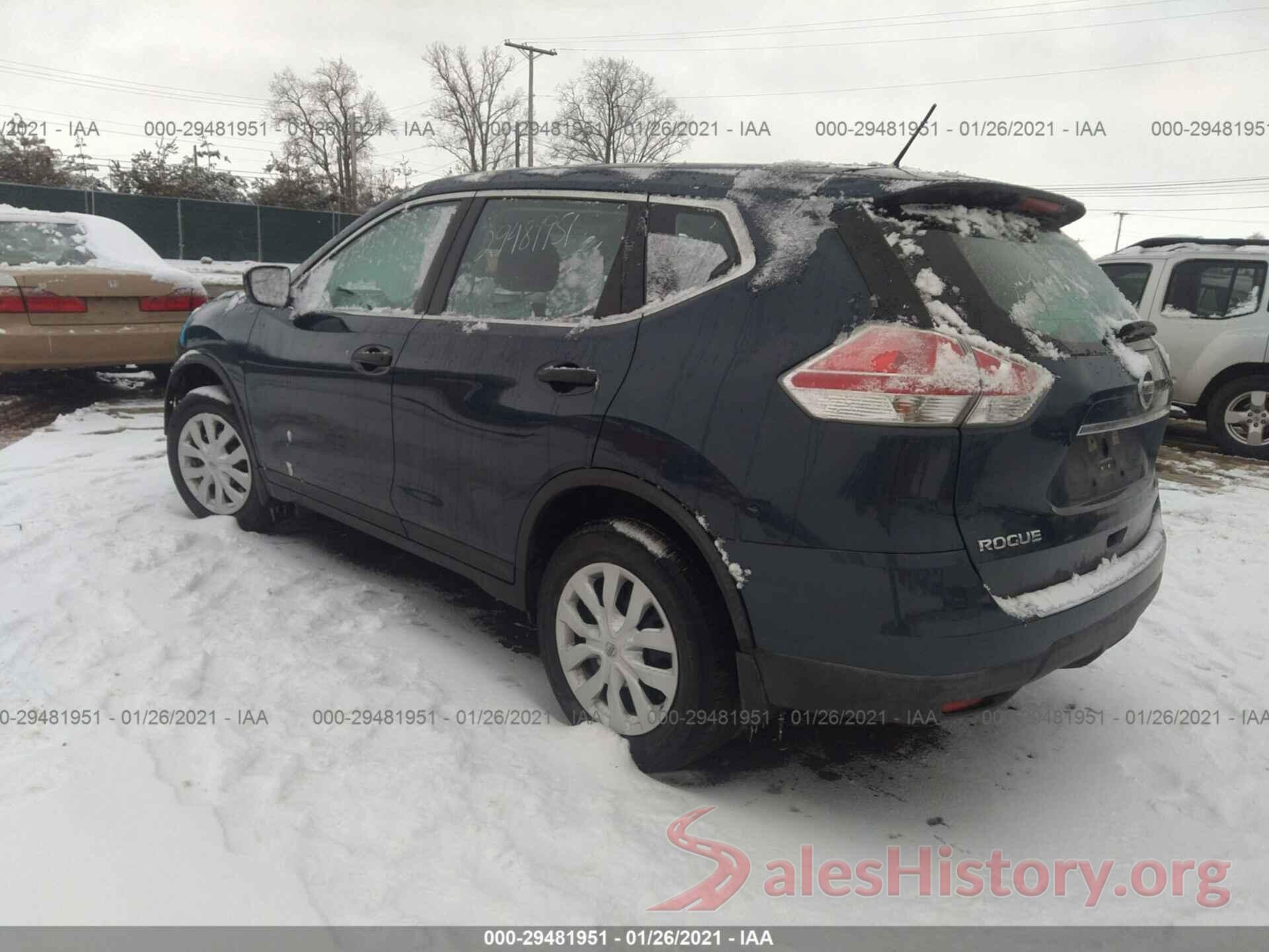 KNMAT2MV7GP713556 2016 NISSAN ROGUE