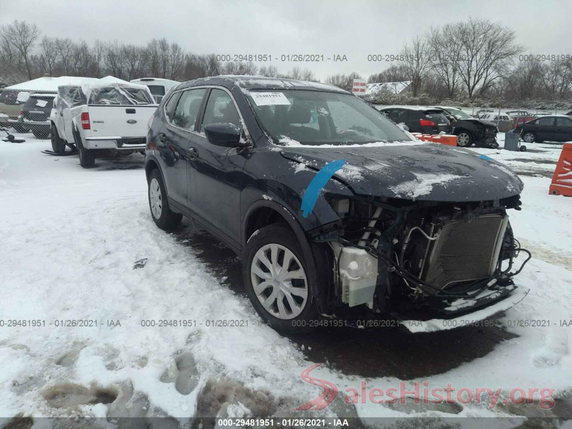 KNMAT2MV7GP713556 2016 NISSAN ROGUE