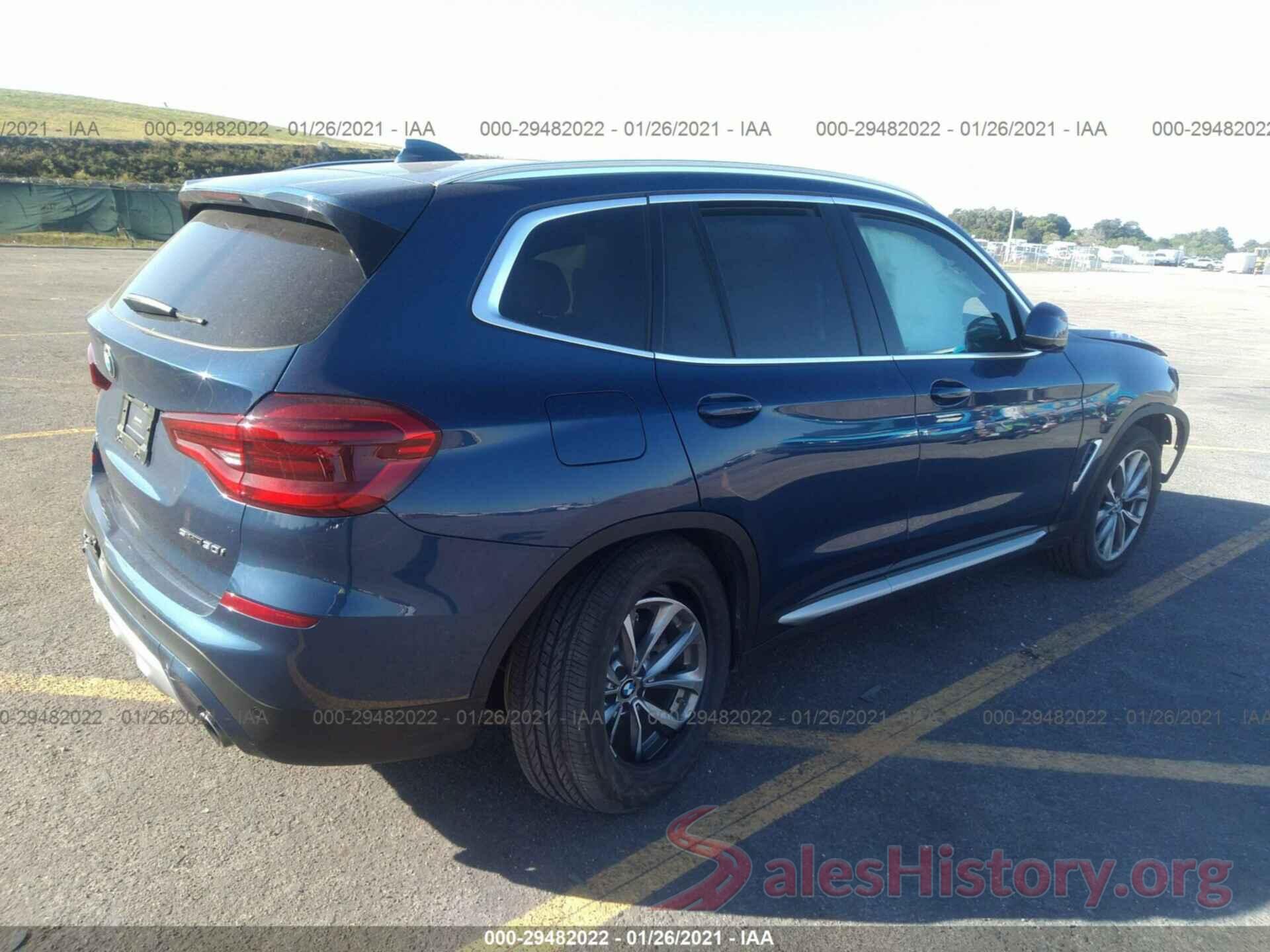 5UXTR7C58KLR45443 2019 BMW X3