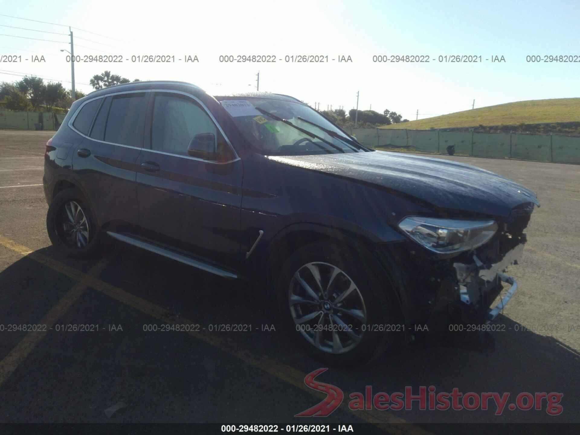 5UXTR7C58KLR45443 2019 BMW X3