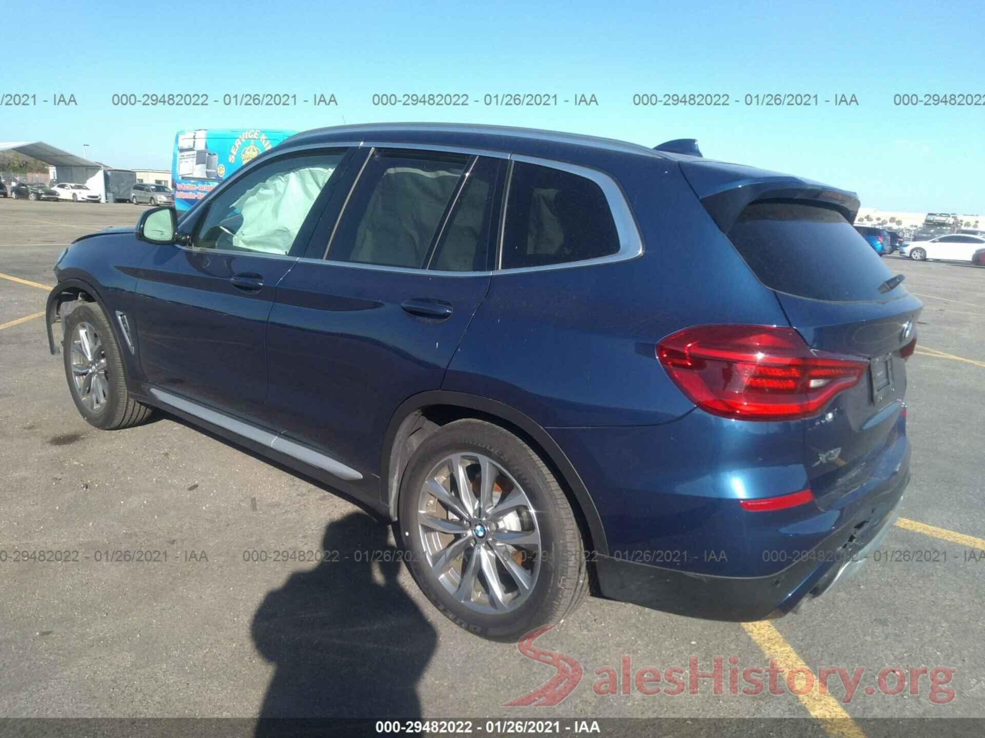 5UXTR7C58KLR45443 2019 BMW X3