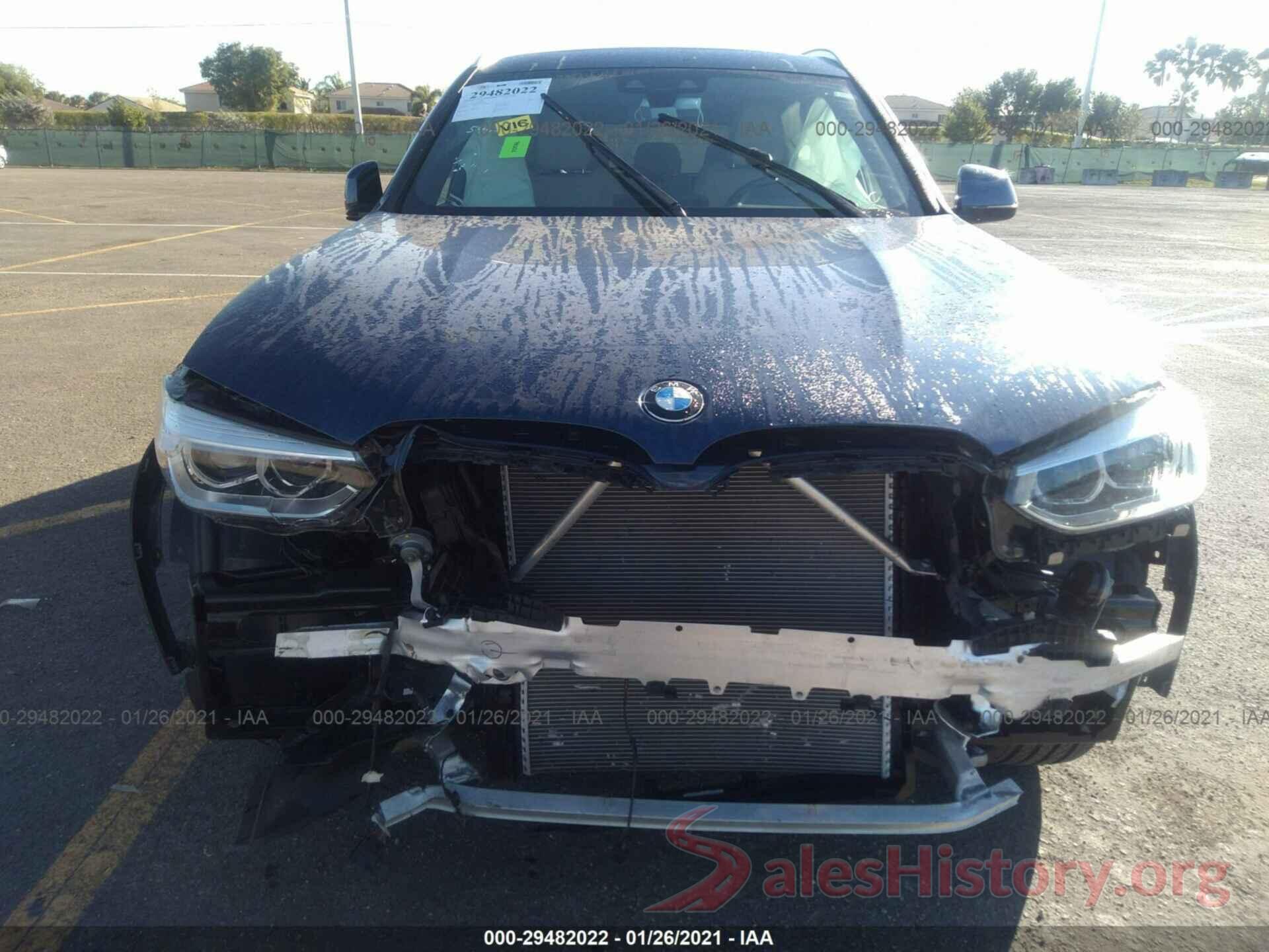 5UXTR7C58KLR45443 2019 BMW X3