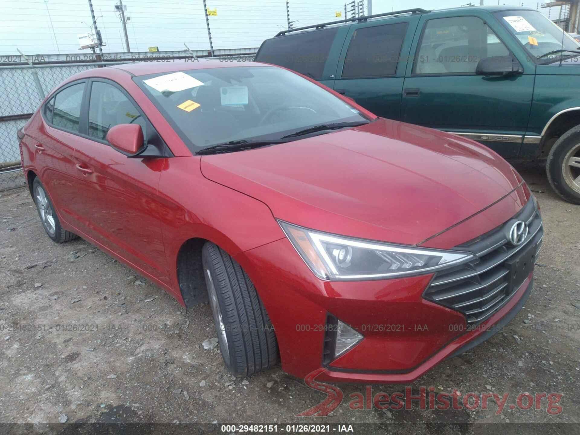 5NPD84LF6LH553972 2020 HYUNDAI ELANTRA