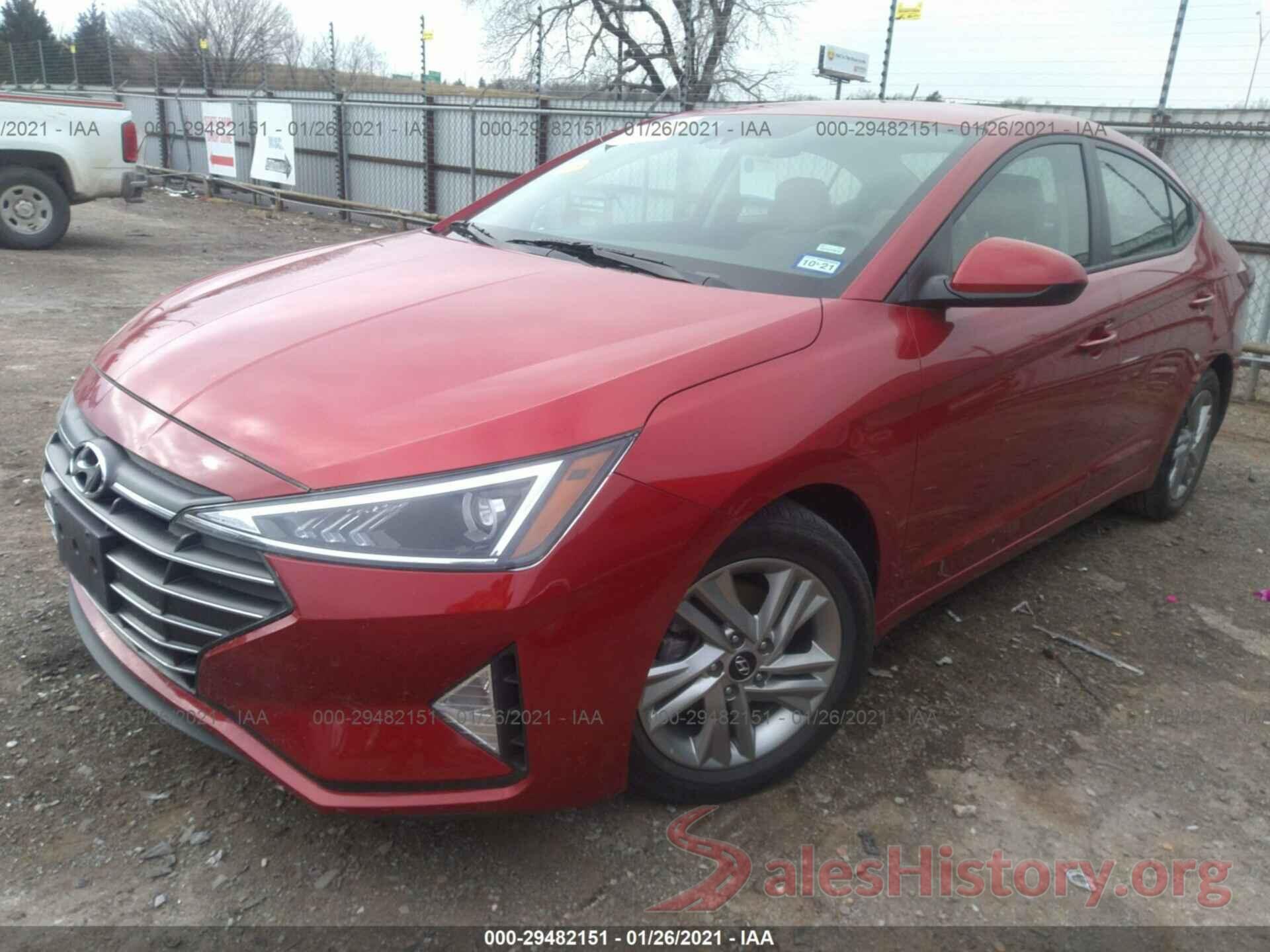 5NPD84LF6LH553972 2020 HYUNDAI ELANTRA