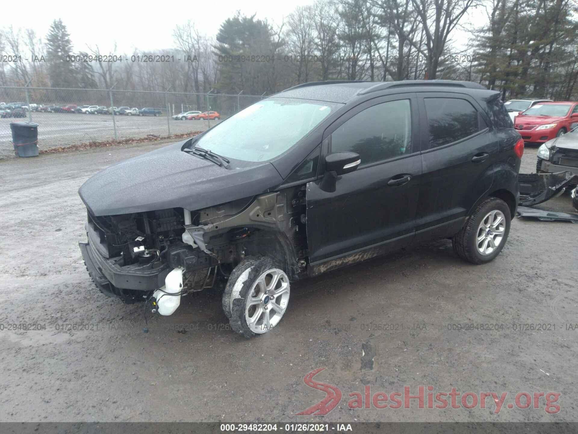 MAJ6S3GL5KC295562 2019 FORD ECOSPORT