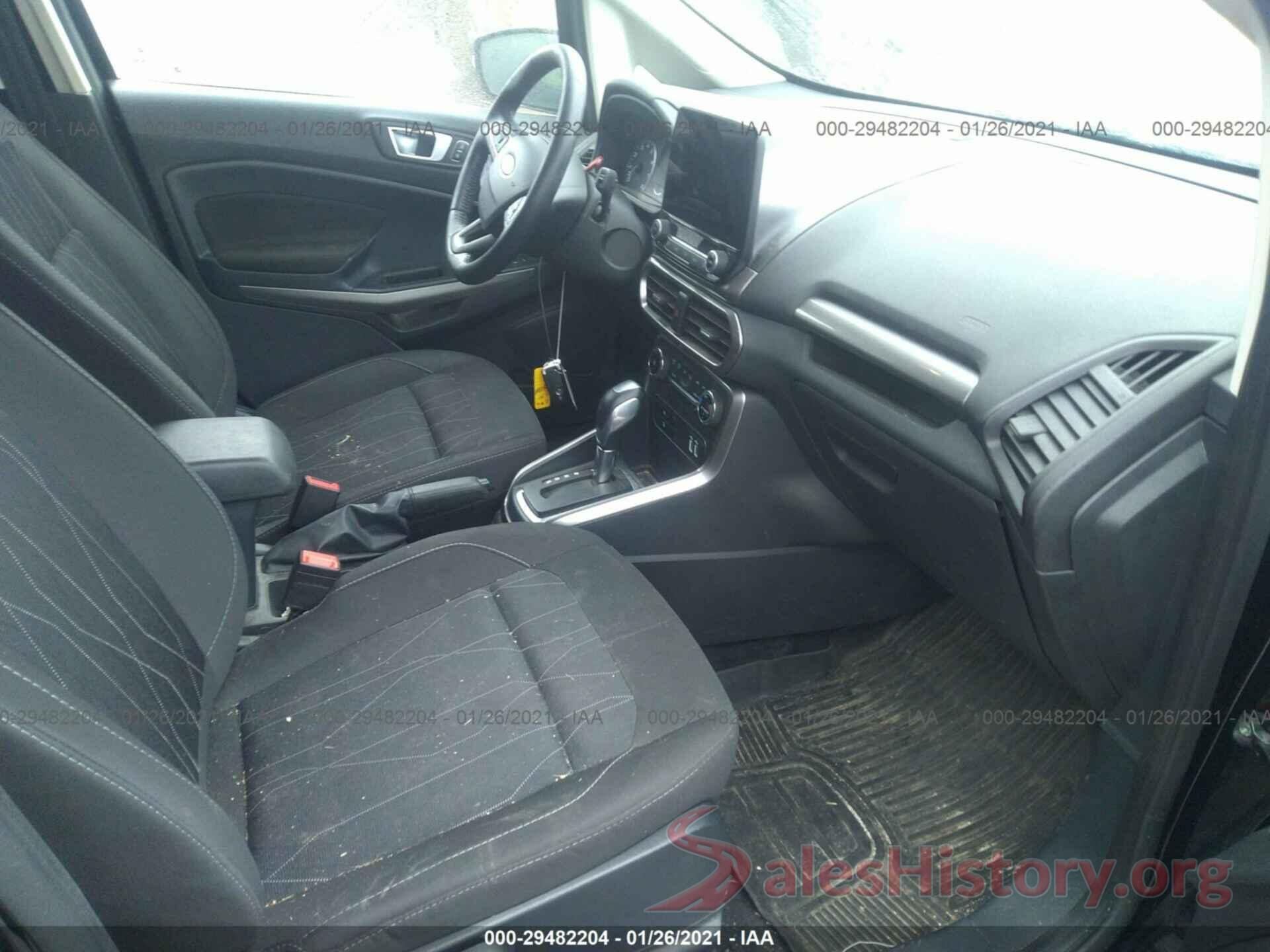 MAJ6S3GL5KC295562 2019 FORD ECOSPORT