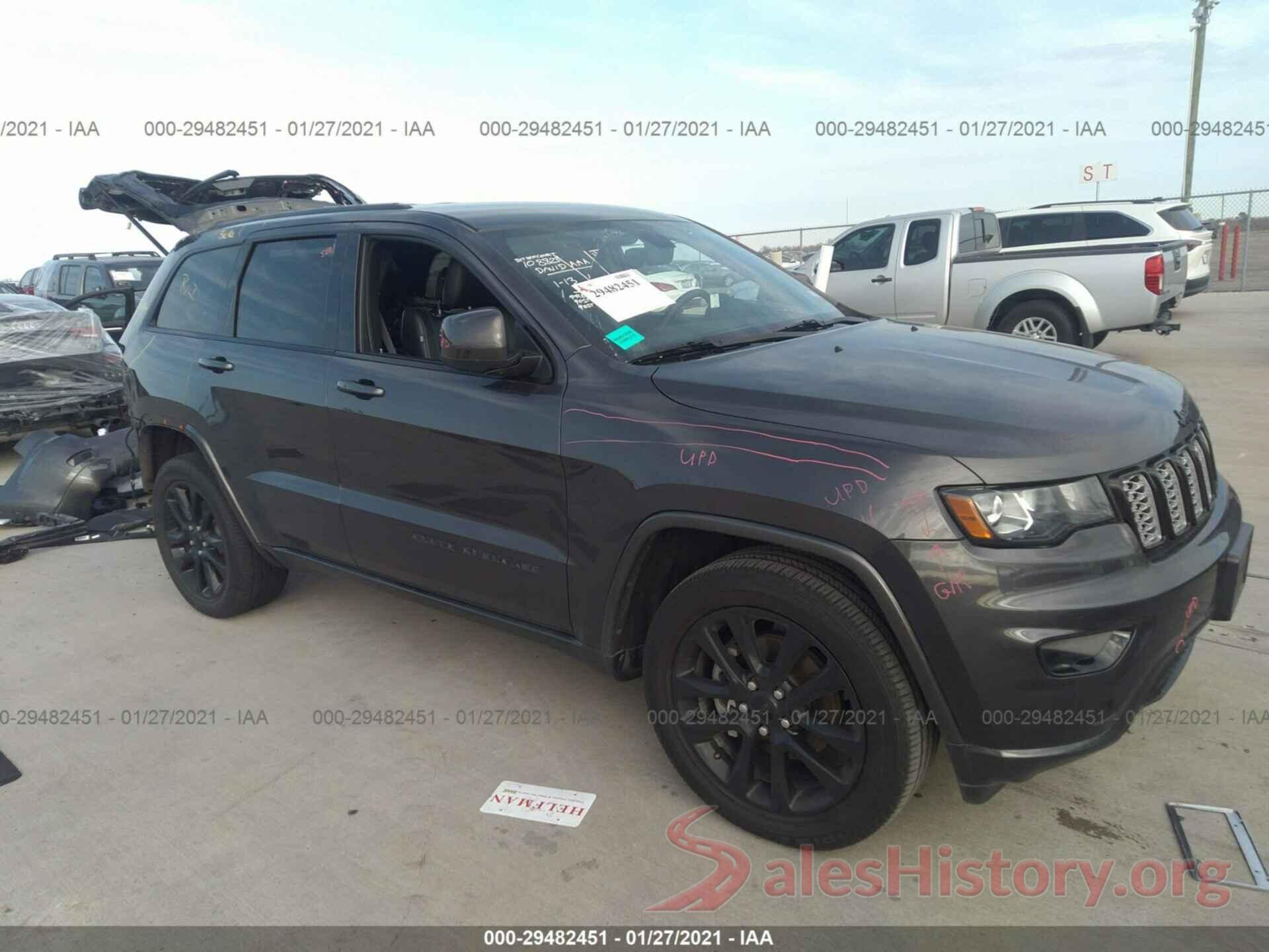 1C4RJEAG7JC193082 2018 JEEP GRAND CHEROKEE