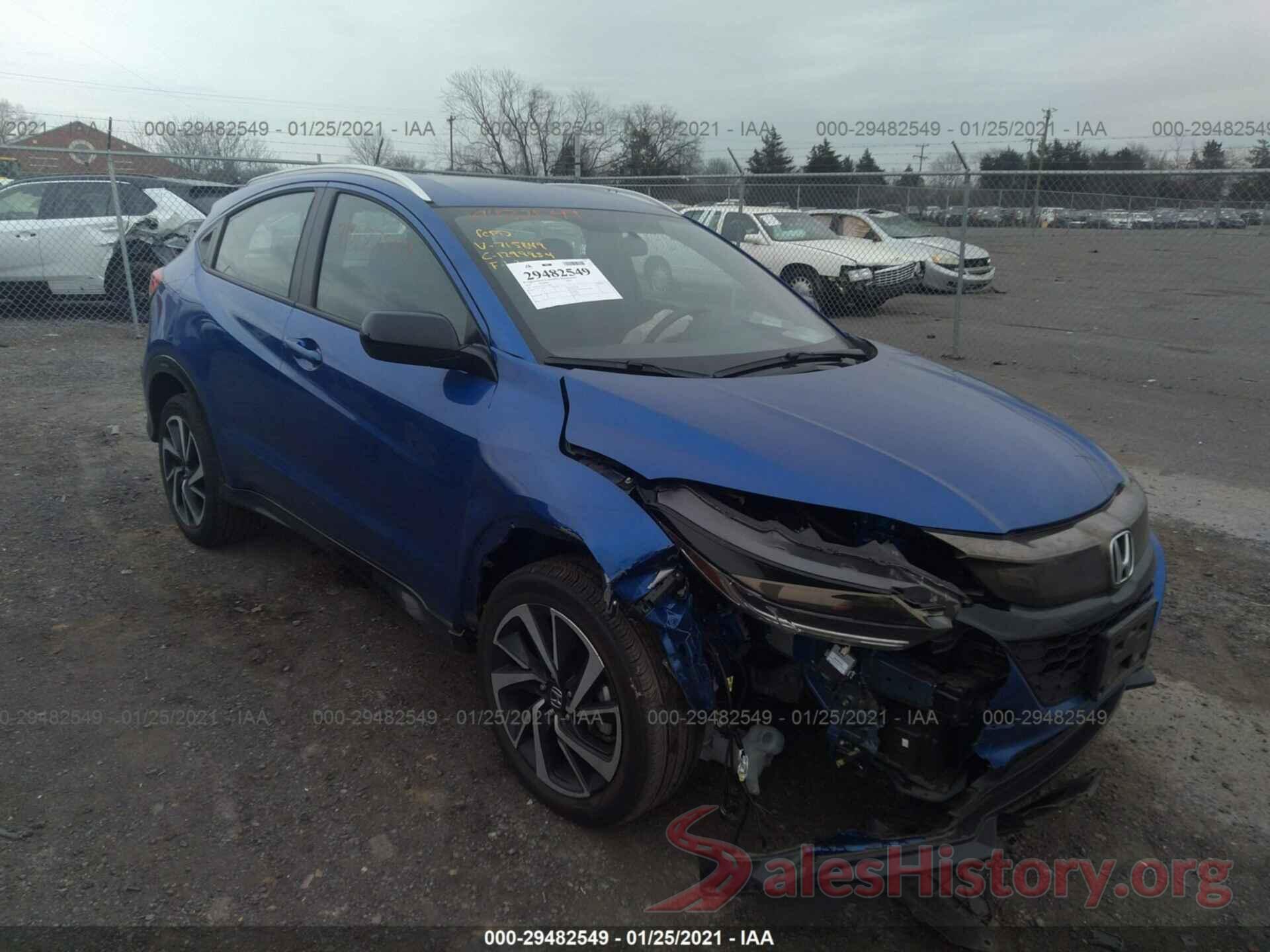 3CZRU6H12KG715849 2019 HONDA HR-V