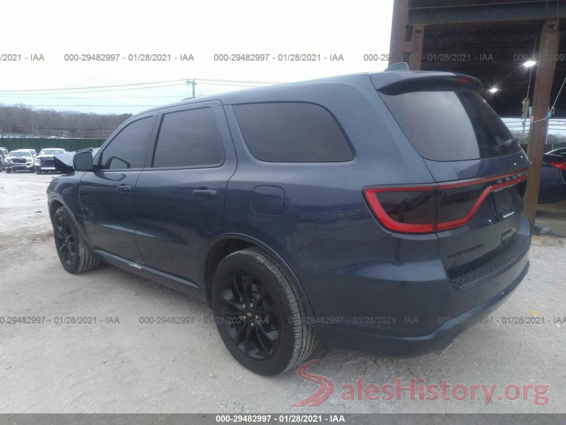 1C4SDJCTXLC412034 2020 DODGE DURANGO