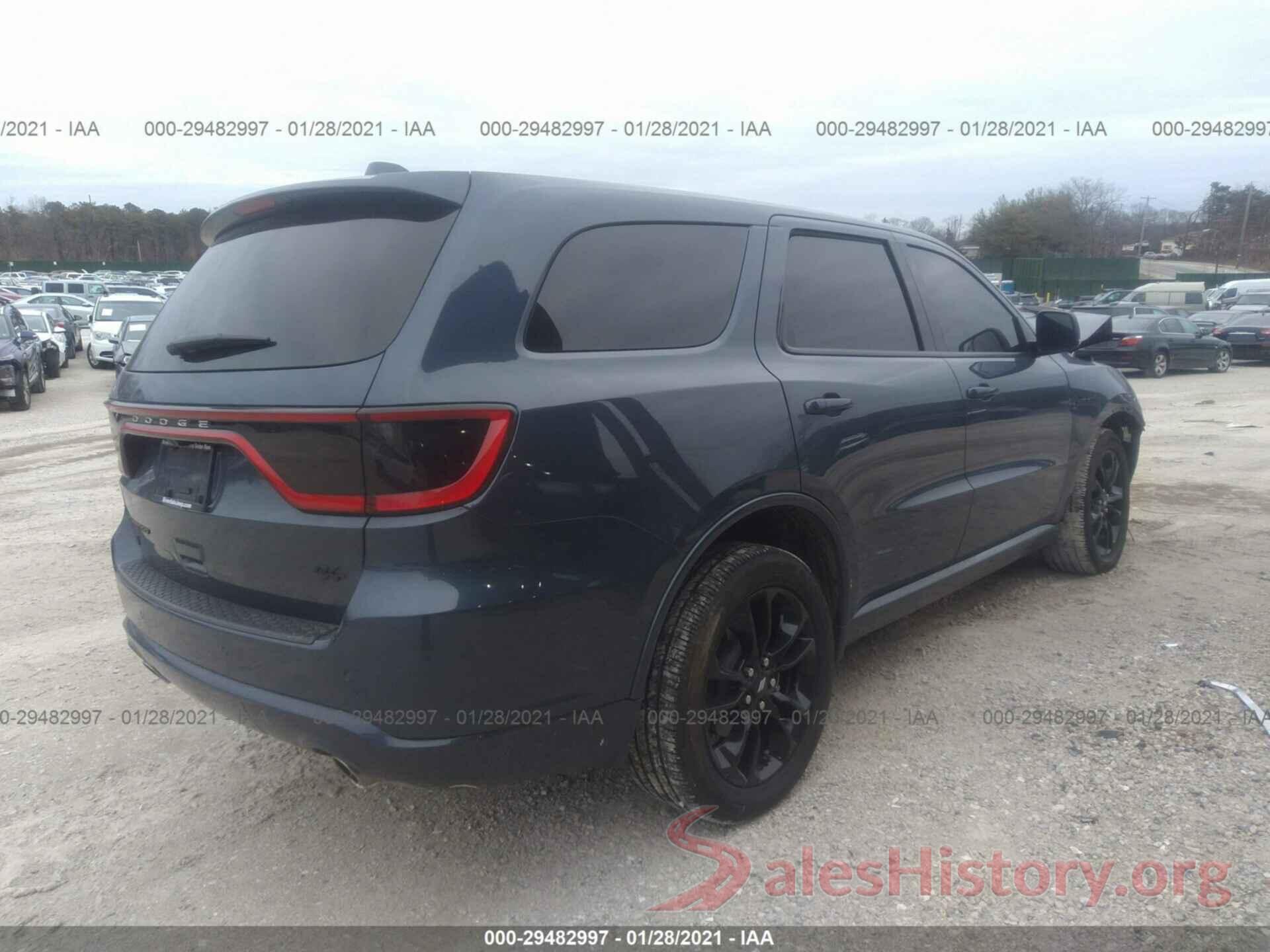 1C4SDJCTXLC412034 2020 DODGE DURANGO