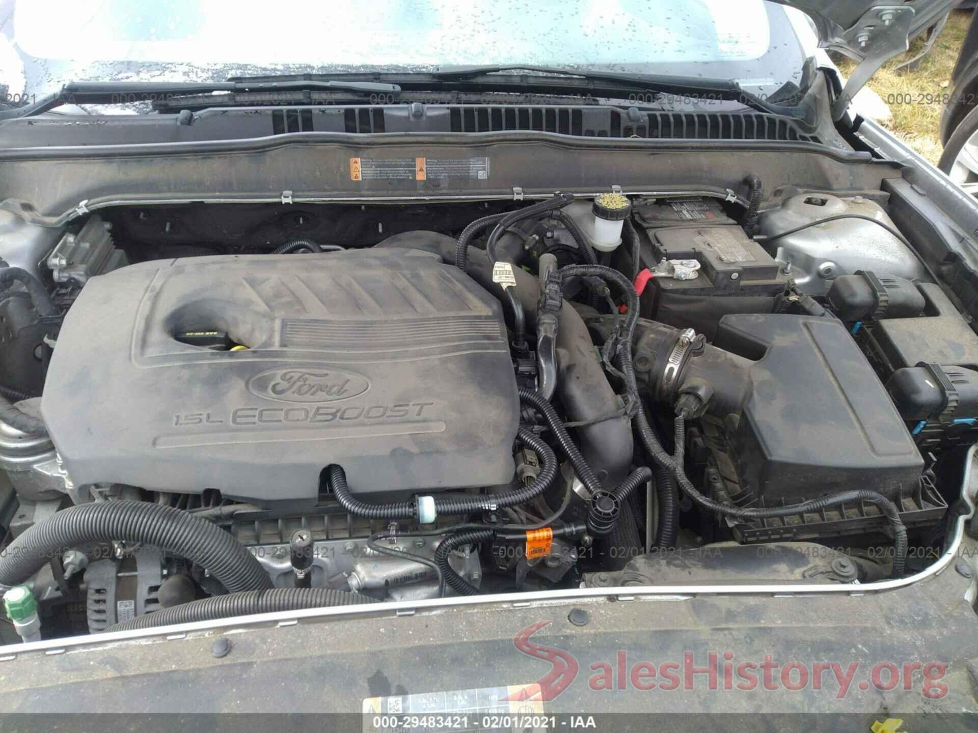 3FA6P0HD3JR135493 2018 FORD FUSION