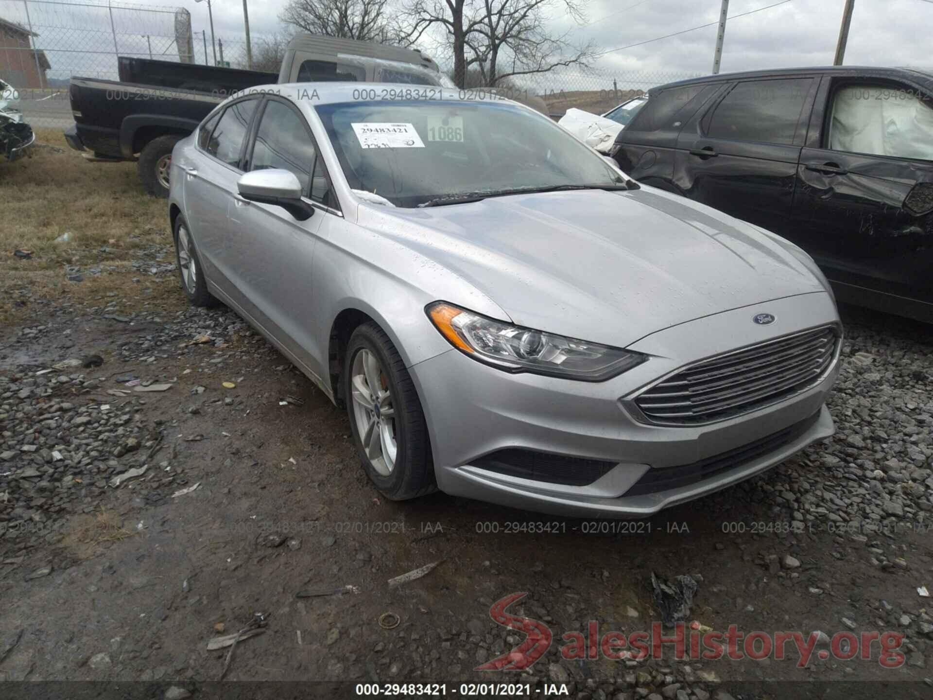 3FA6P0HD3JR135493 2018 FORD FUSION