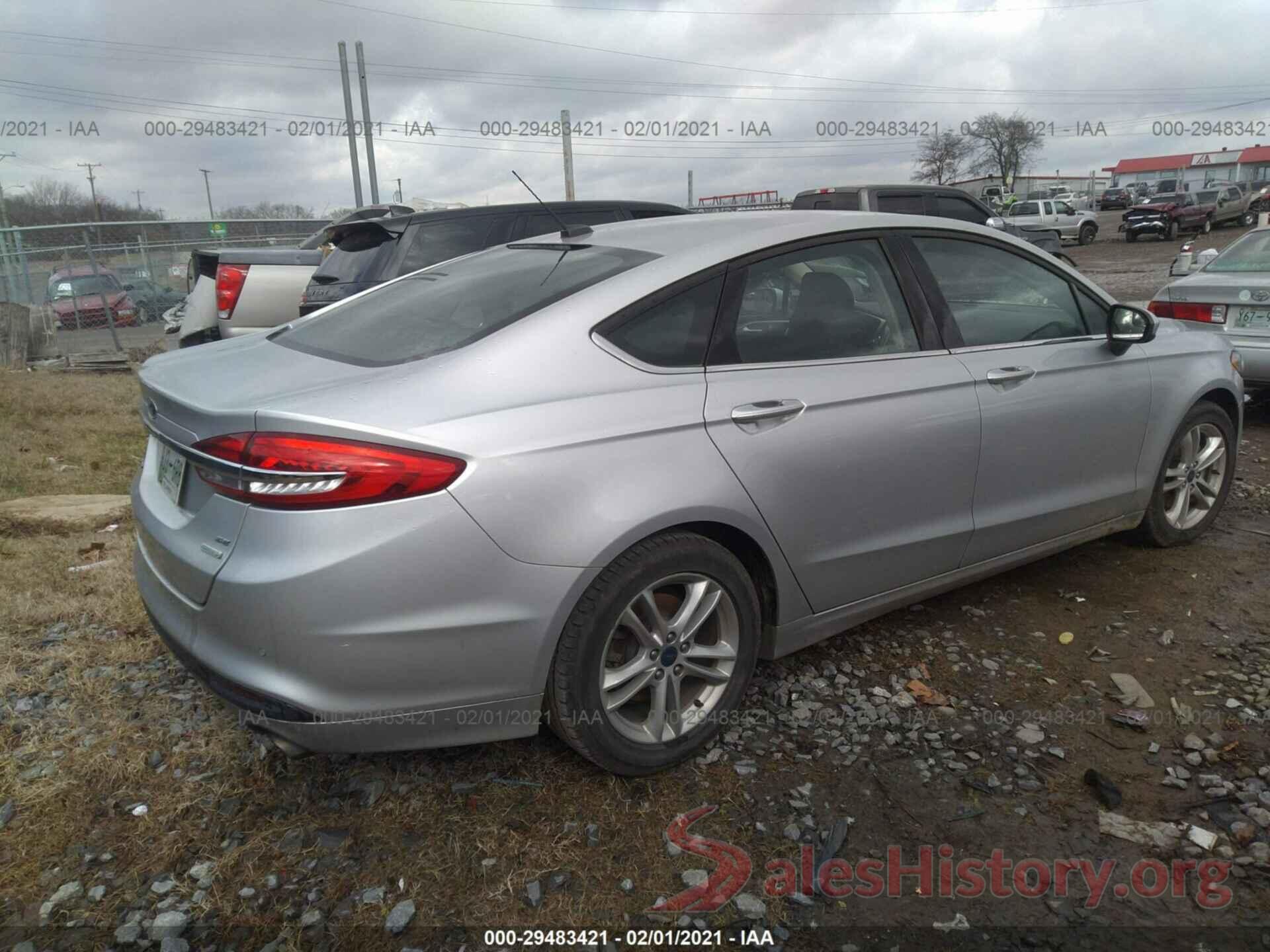 3FA6P0HD3JR135493 2018 FORD FUSION